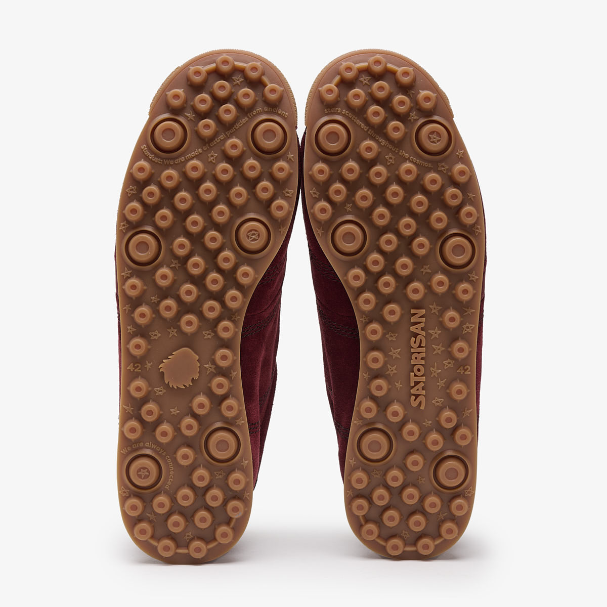 Satorisan Stardust Suede baskets Rose Wood daim