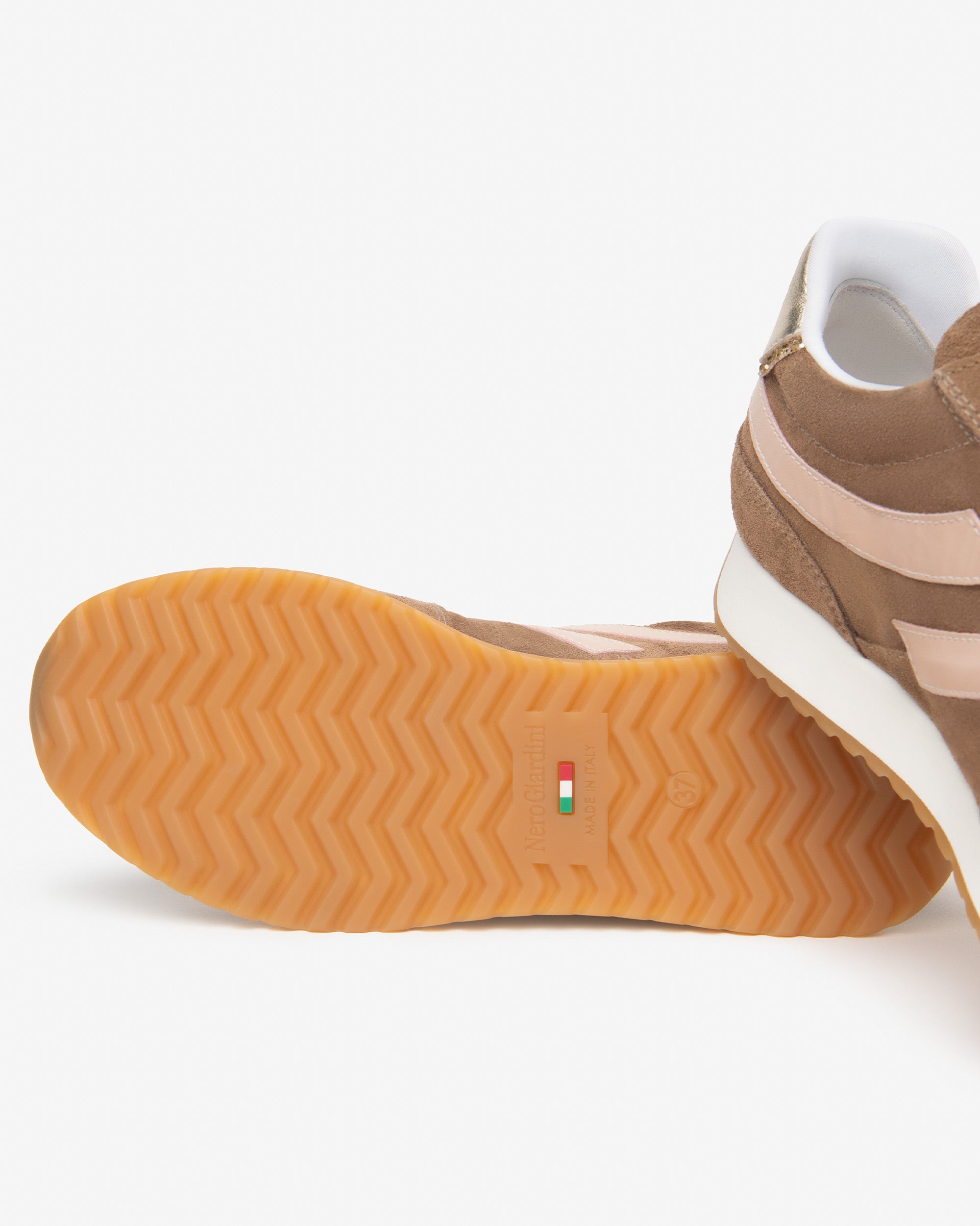 NeroGiardini Sneakers Femme Cuir Velours Technique 35-41