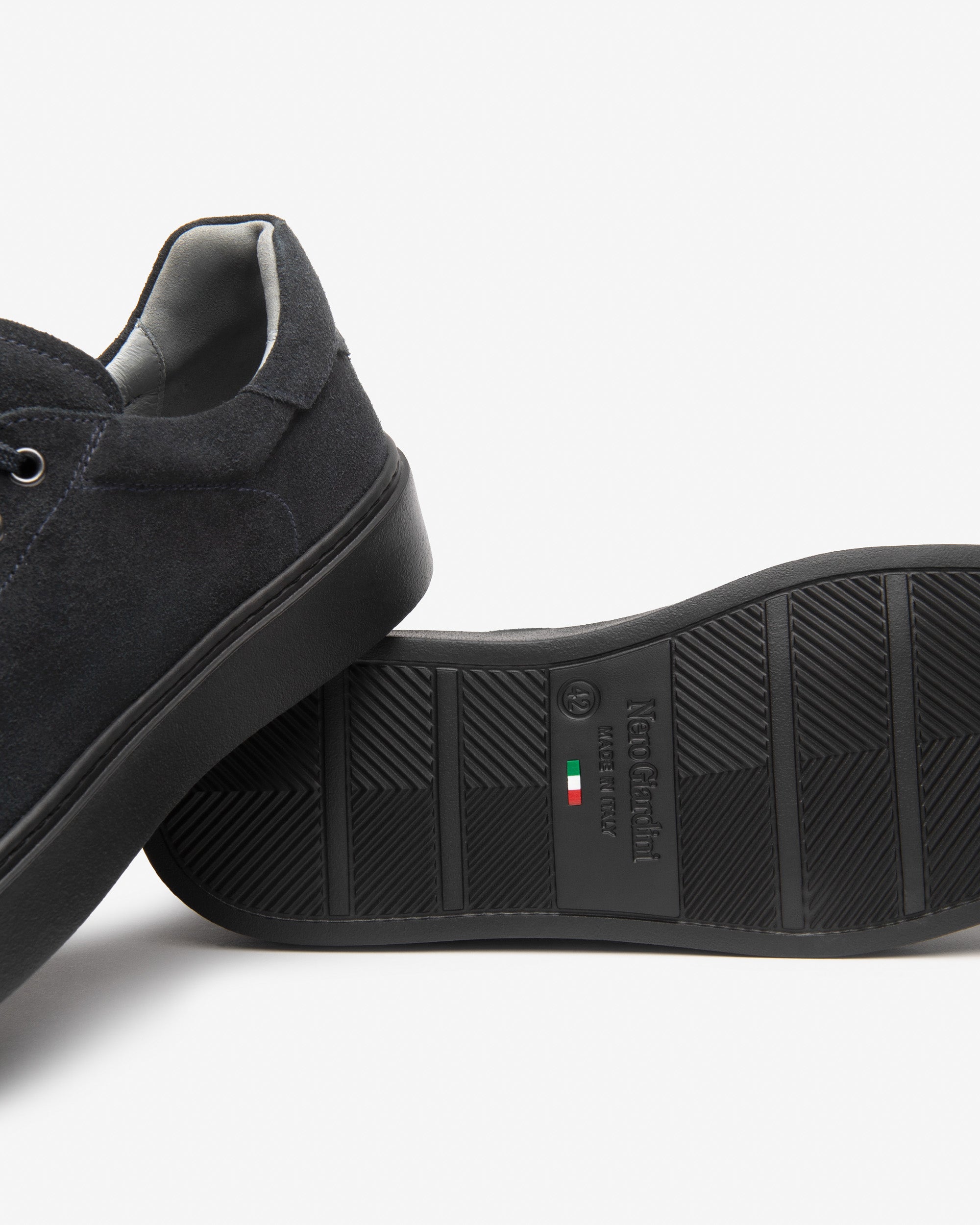 NeroGiardini Sneakers Homme Daim 42 Lacets Cuir