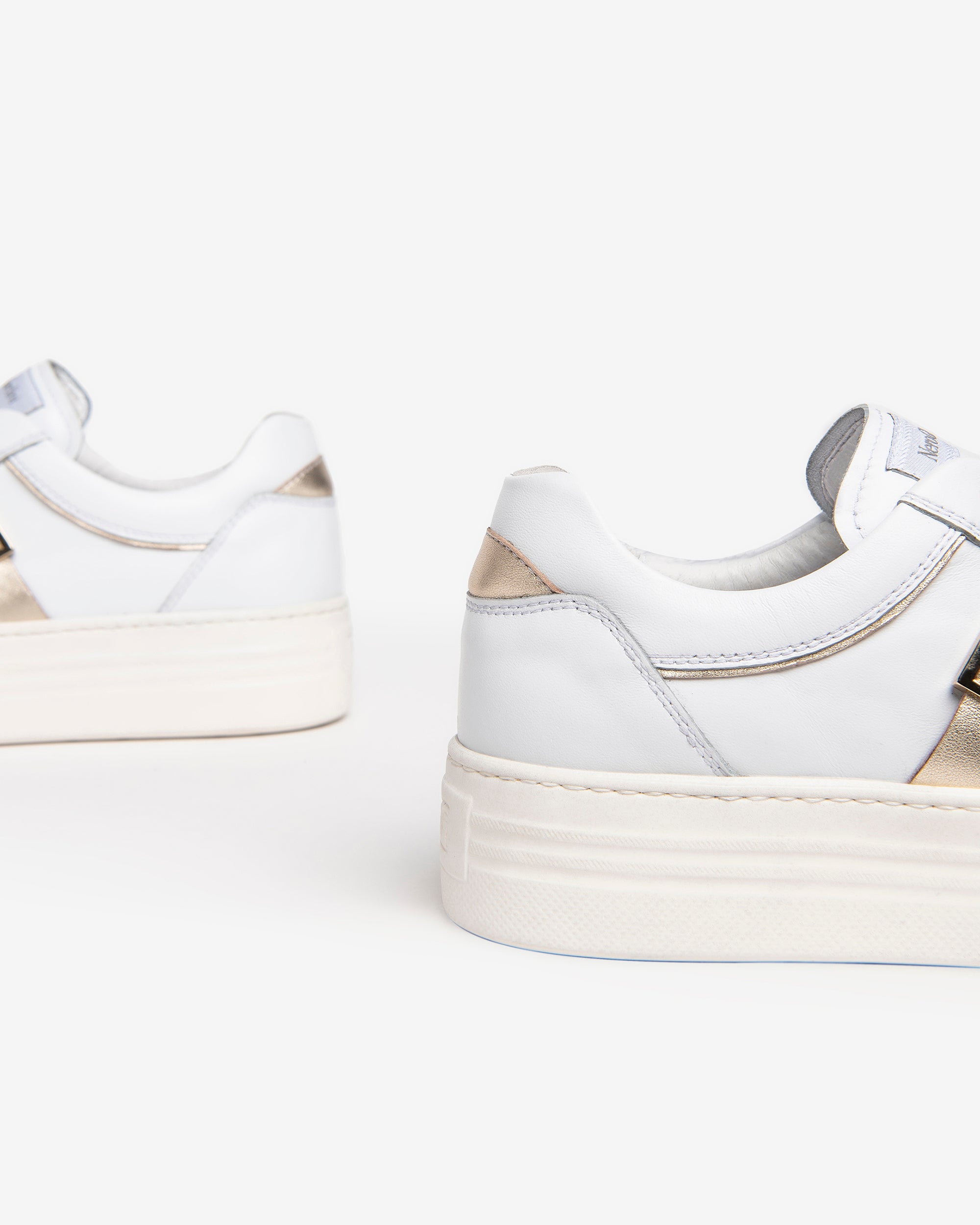 NeroGiardini Sneakers Baskets Femme Cuir – DryGo Confort