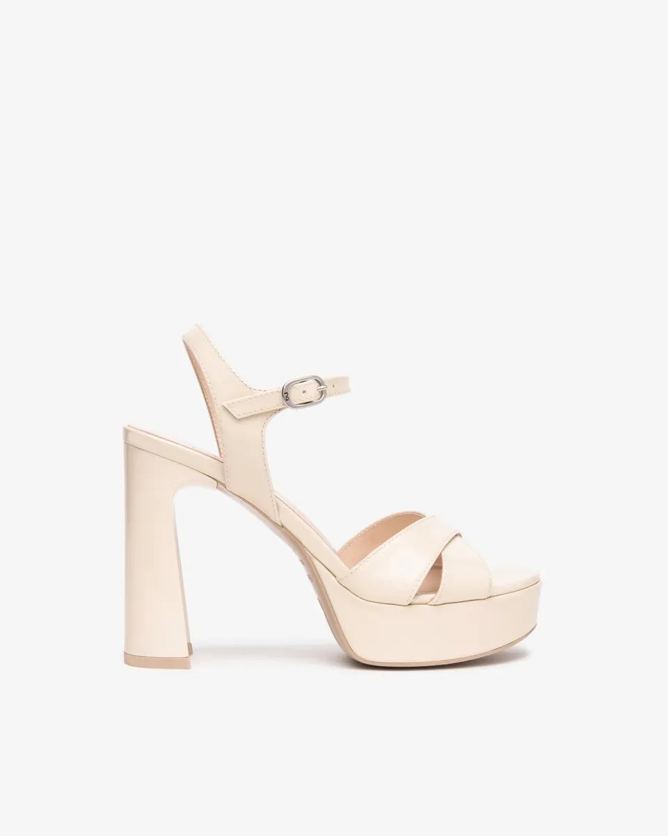 NeroGiardini Sandales Femme Vernis Été Confort