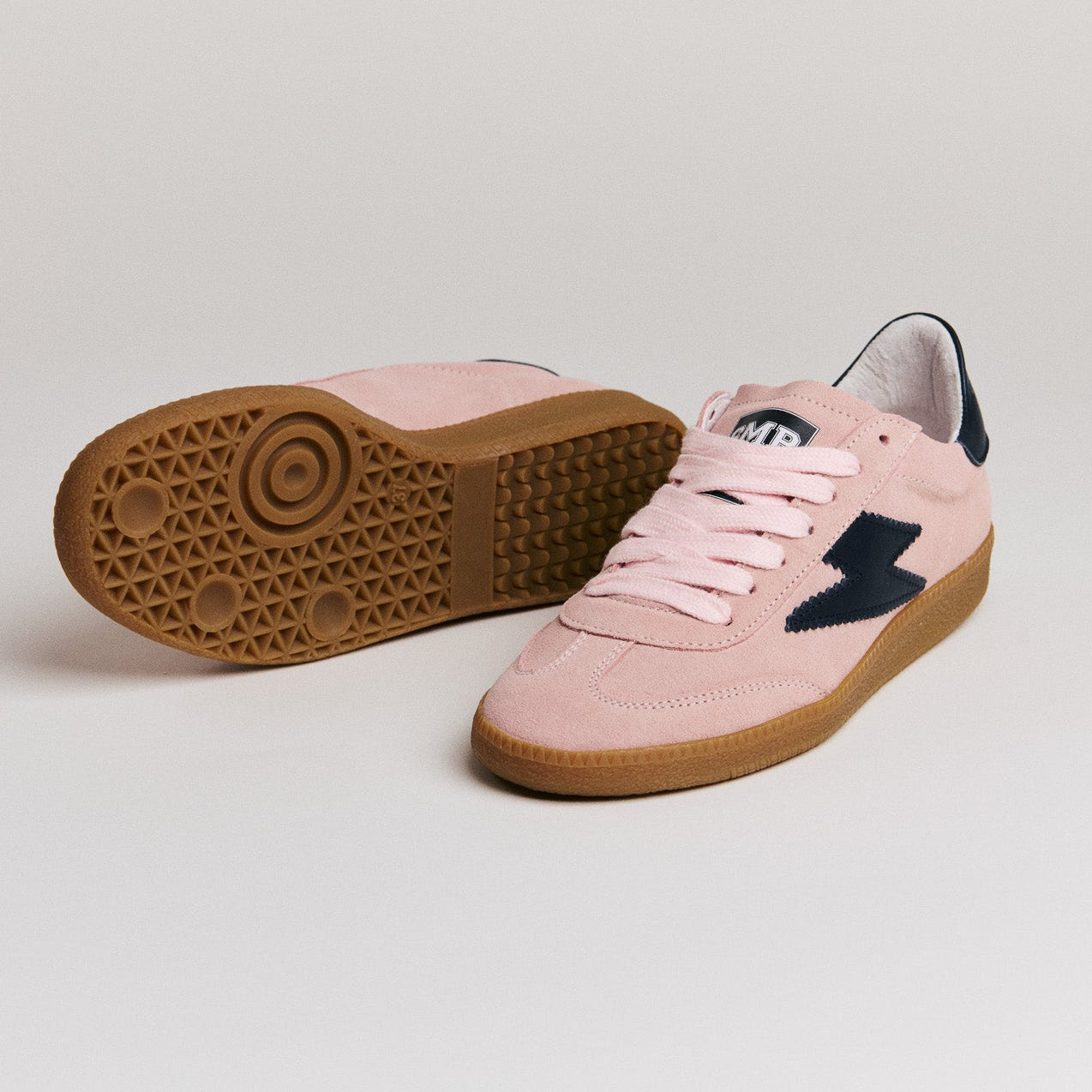 SMR Emily D330 baskets roses daim pointure 36-41