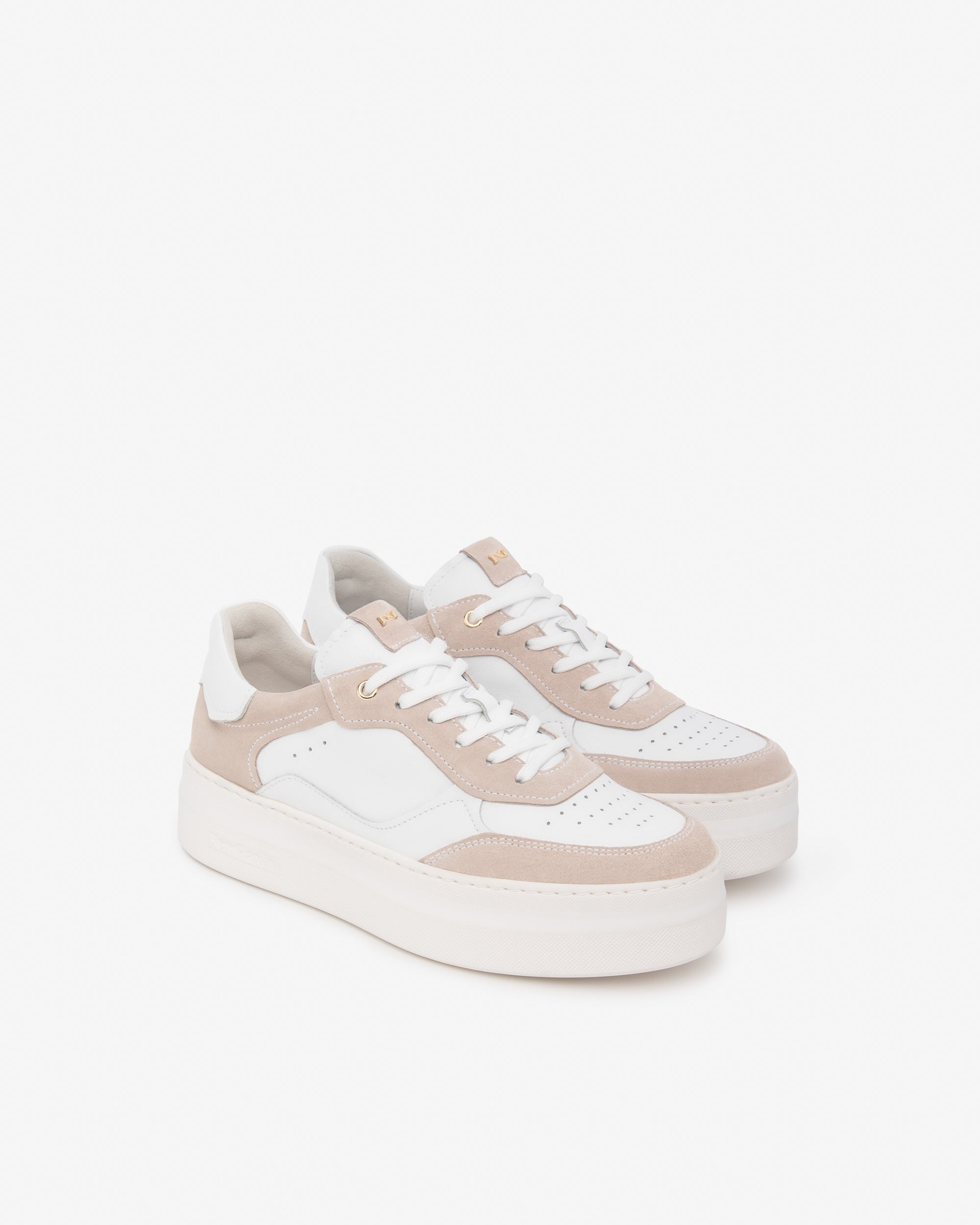 NeroGiardini Sneakers Femme en Cuir et Velours DryGo