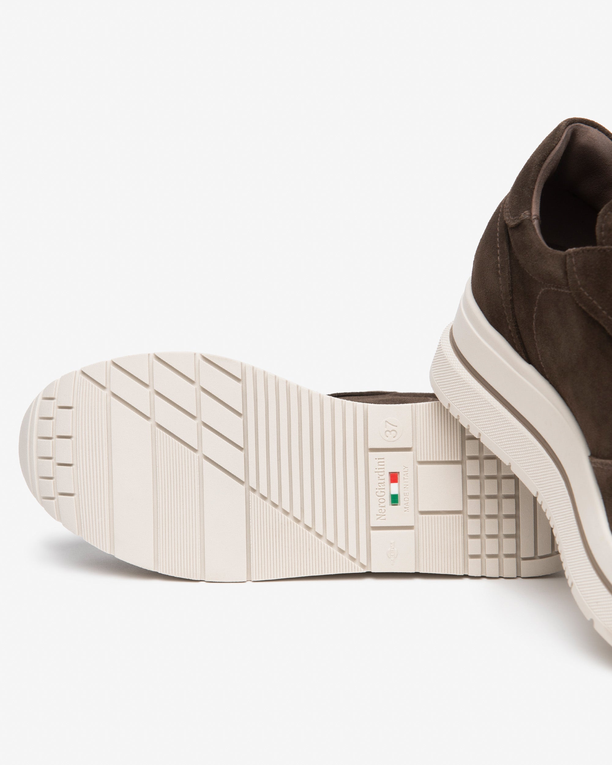 NeroGiardini Sneakers Femme Daim Plateforme 45 Pointure 38