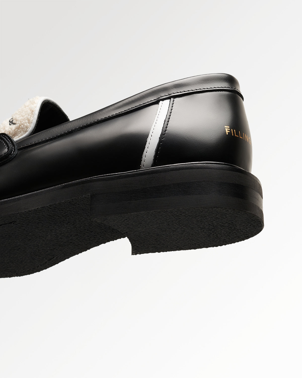 Filling Pieces Loafer Bonsai Mocassin cuir noir