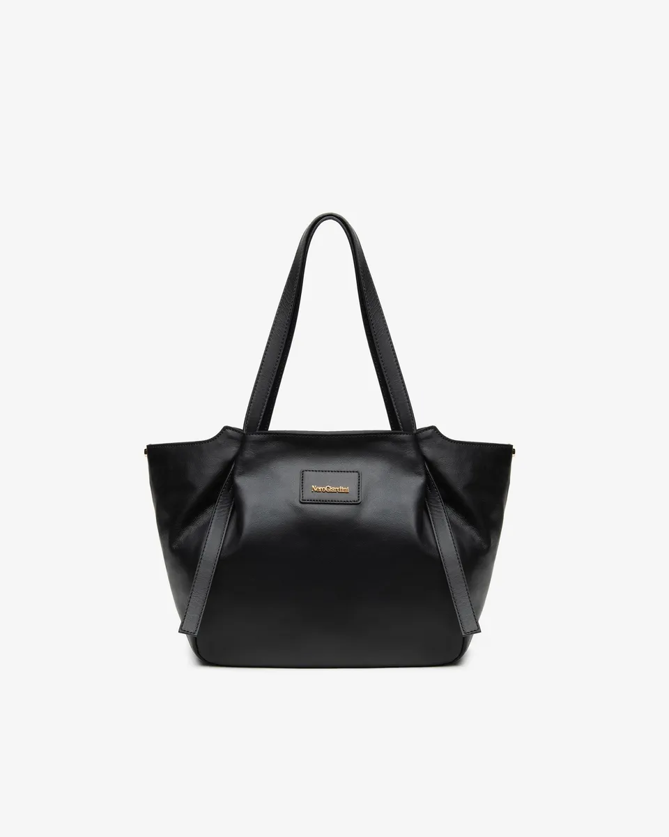 NeroGiardini Sacs Tote Bag Femme Cuir Zip