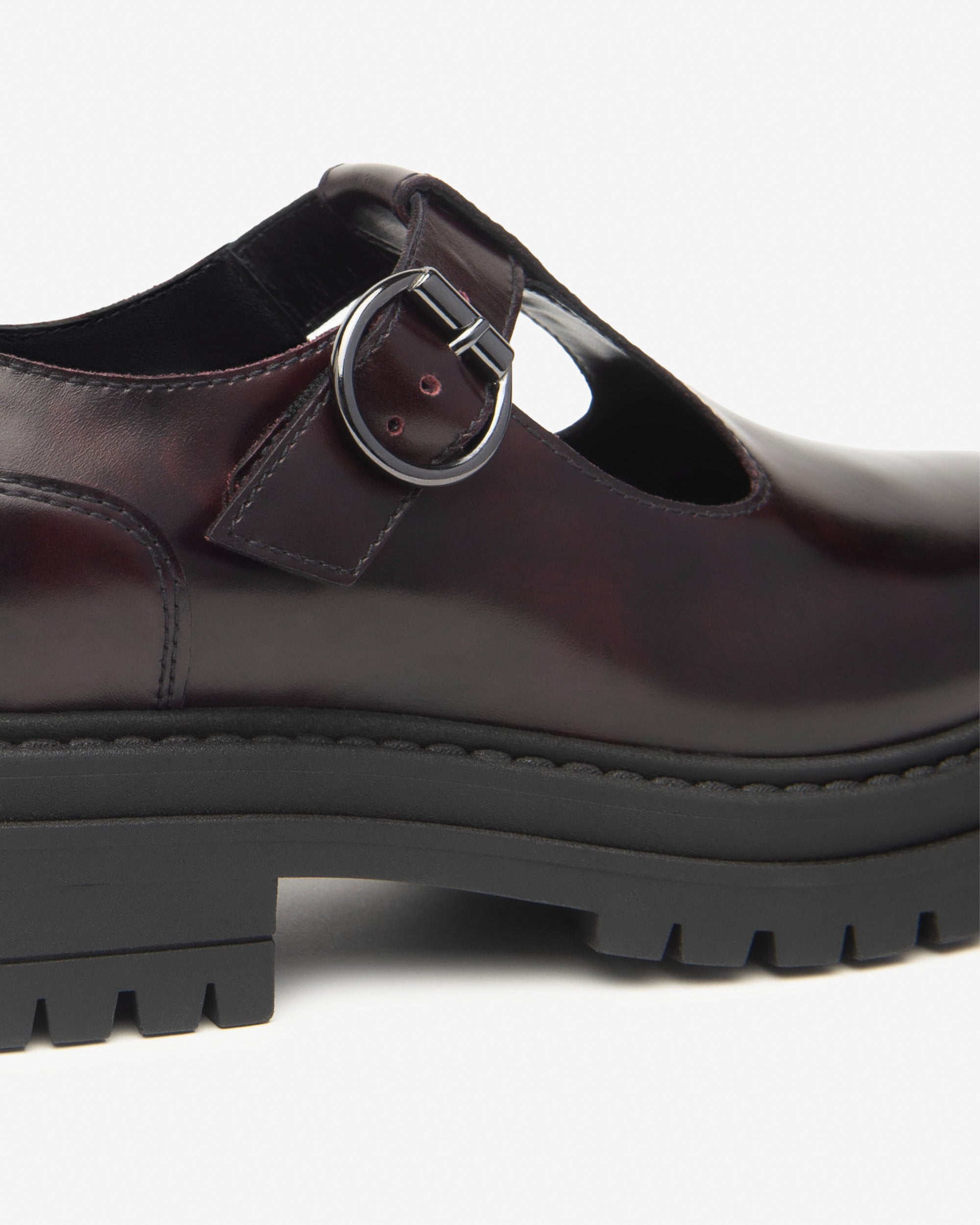 NeroGiardini Ballerines Babies Cuir Bordeaux 40 mm