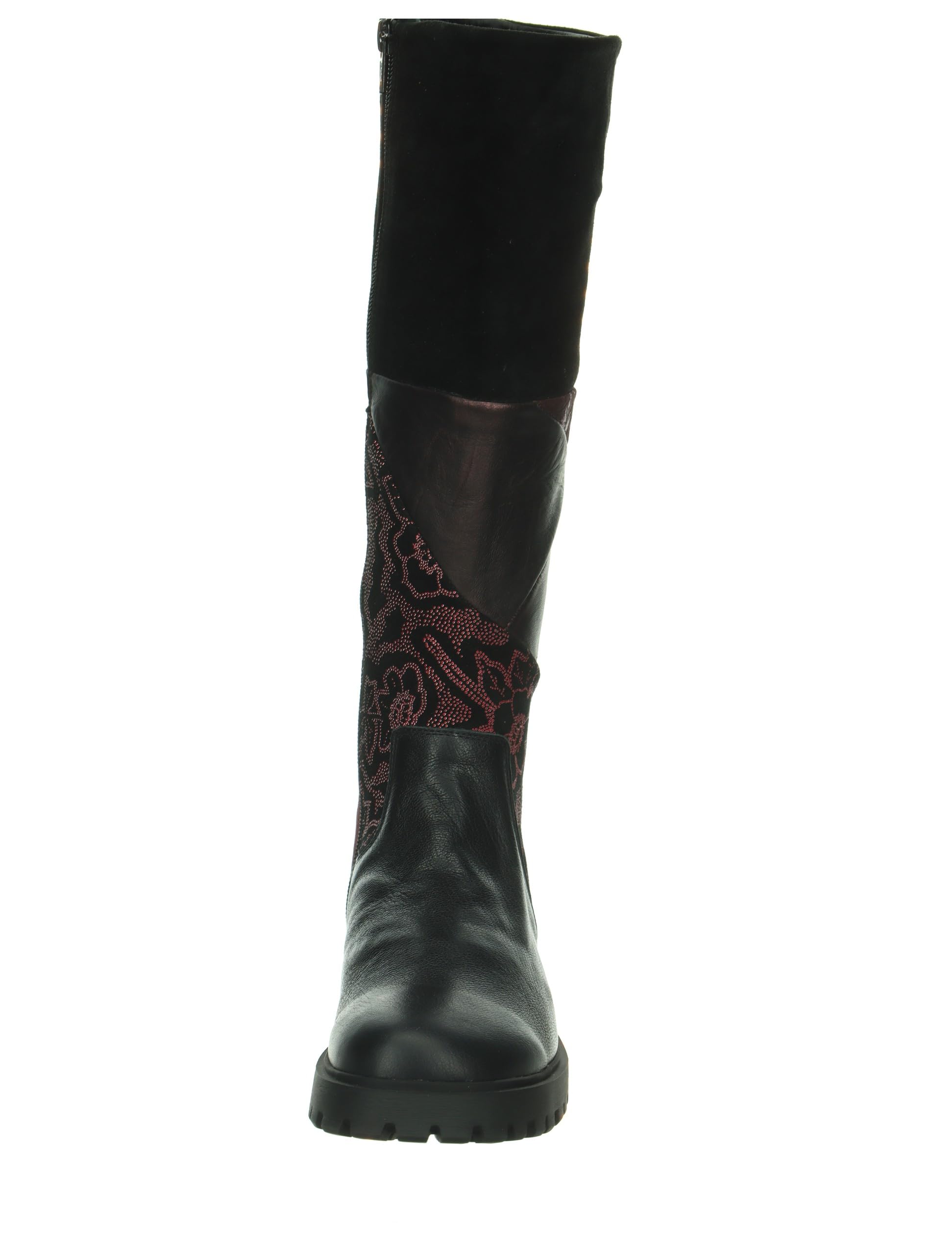 Think Trento Bottes Femme 36 EU Olive Combi Textile