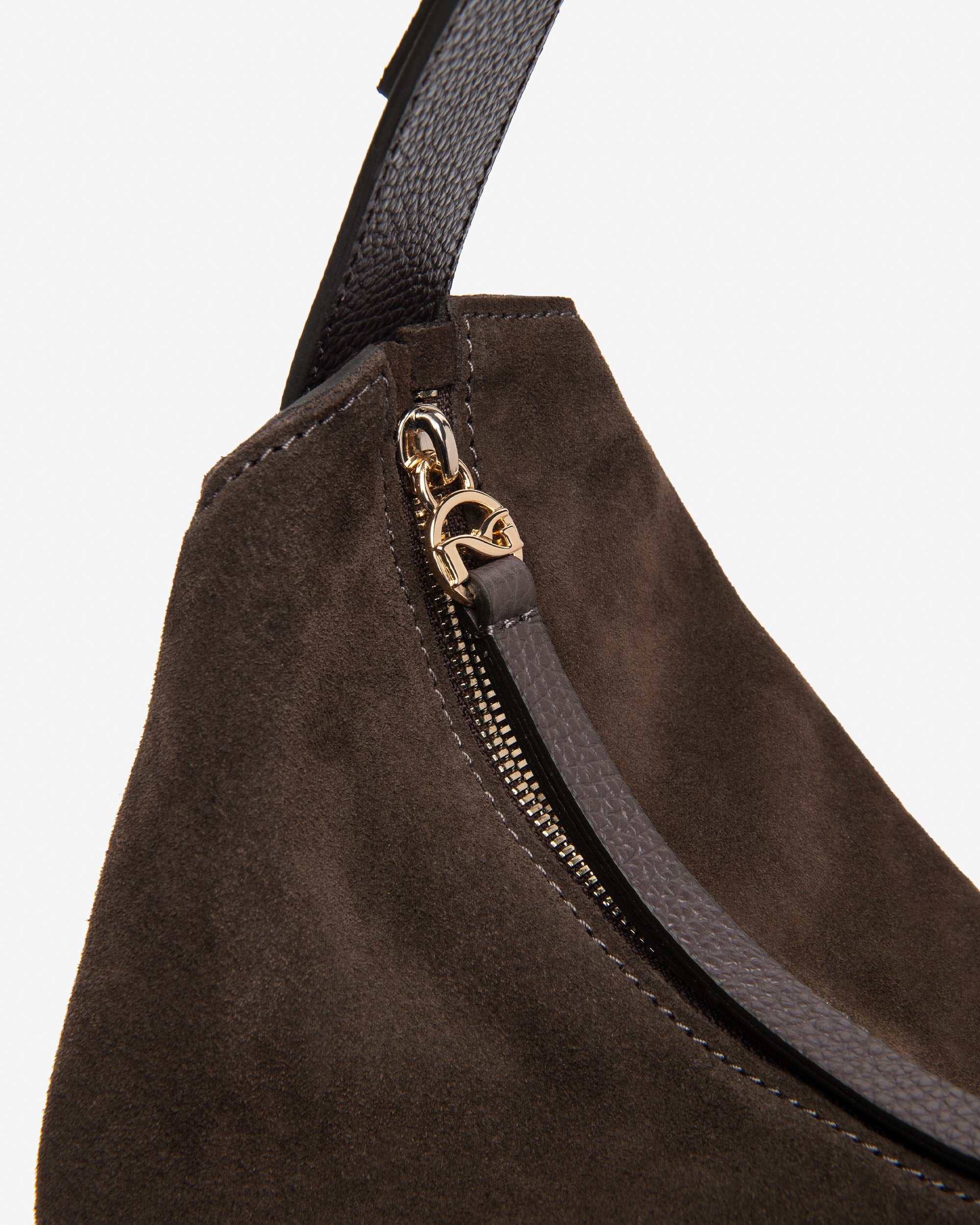 Nerogiardini Sacs Besace Hobo Daim Femme Zip