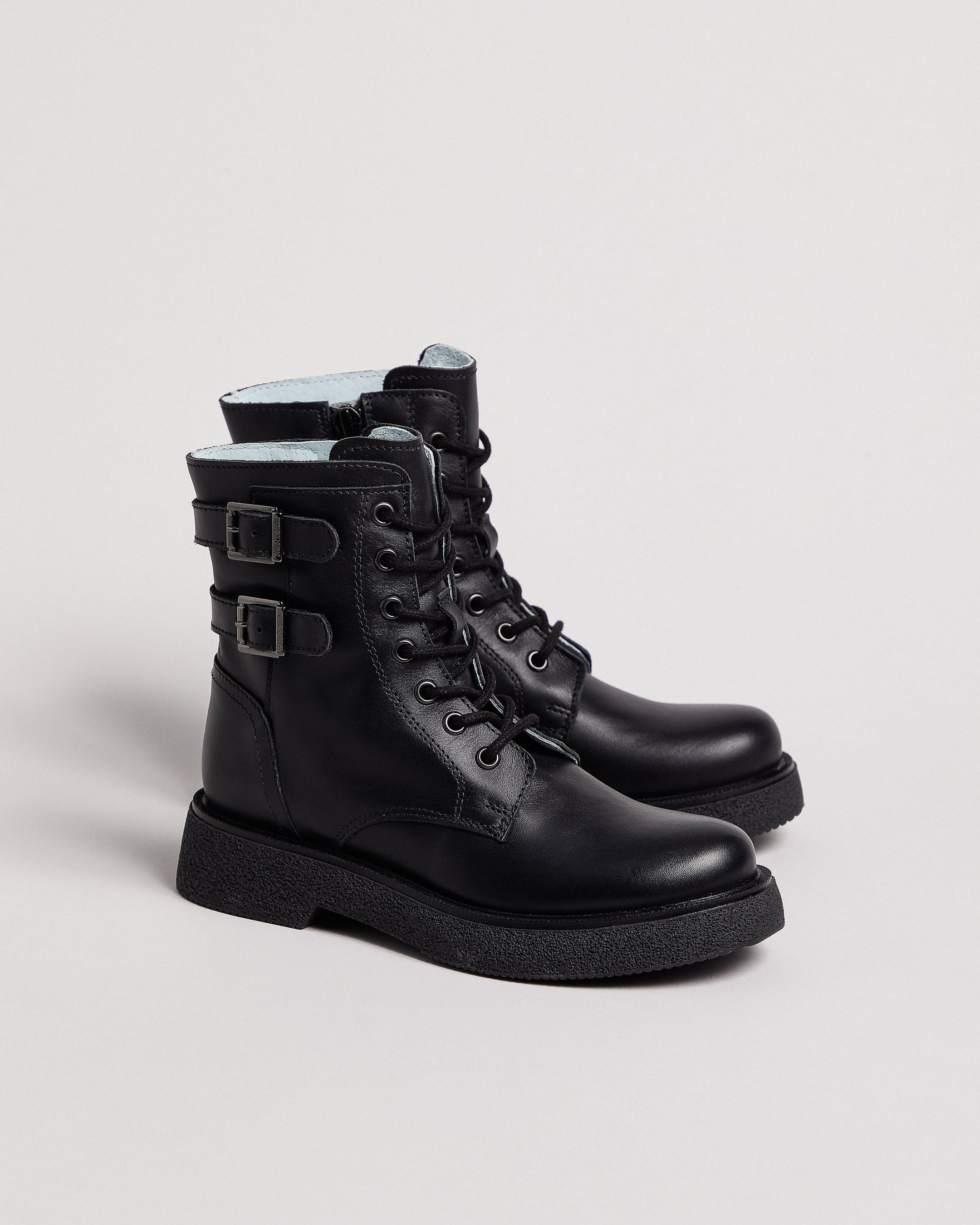 NeroGiardini Bottines Teen Fille cuir velours boots hiver