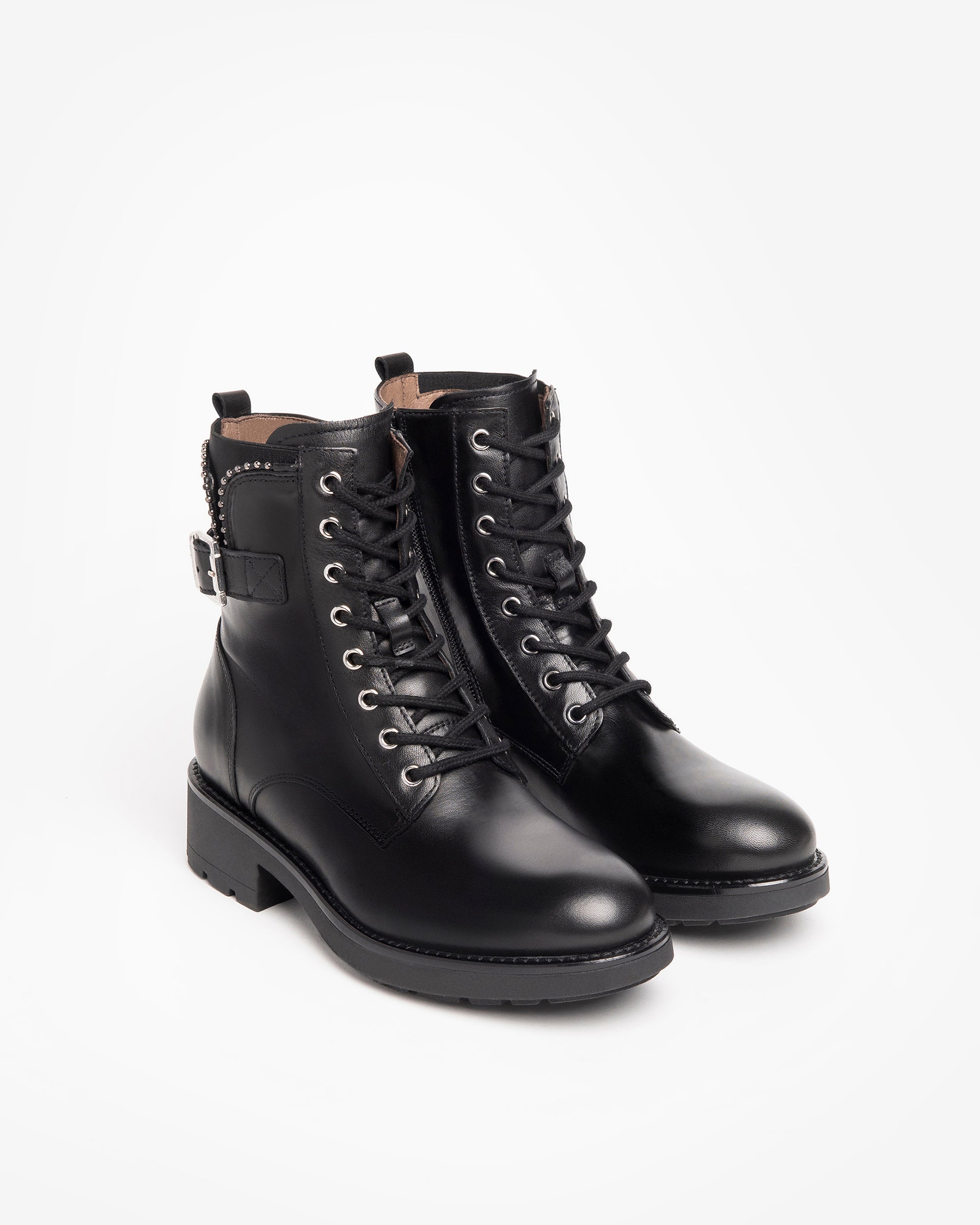 Nerogiardini Bottines cuir femme 38 style combat