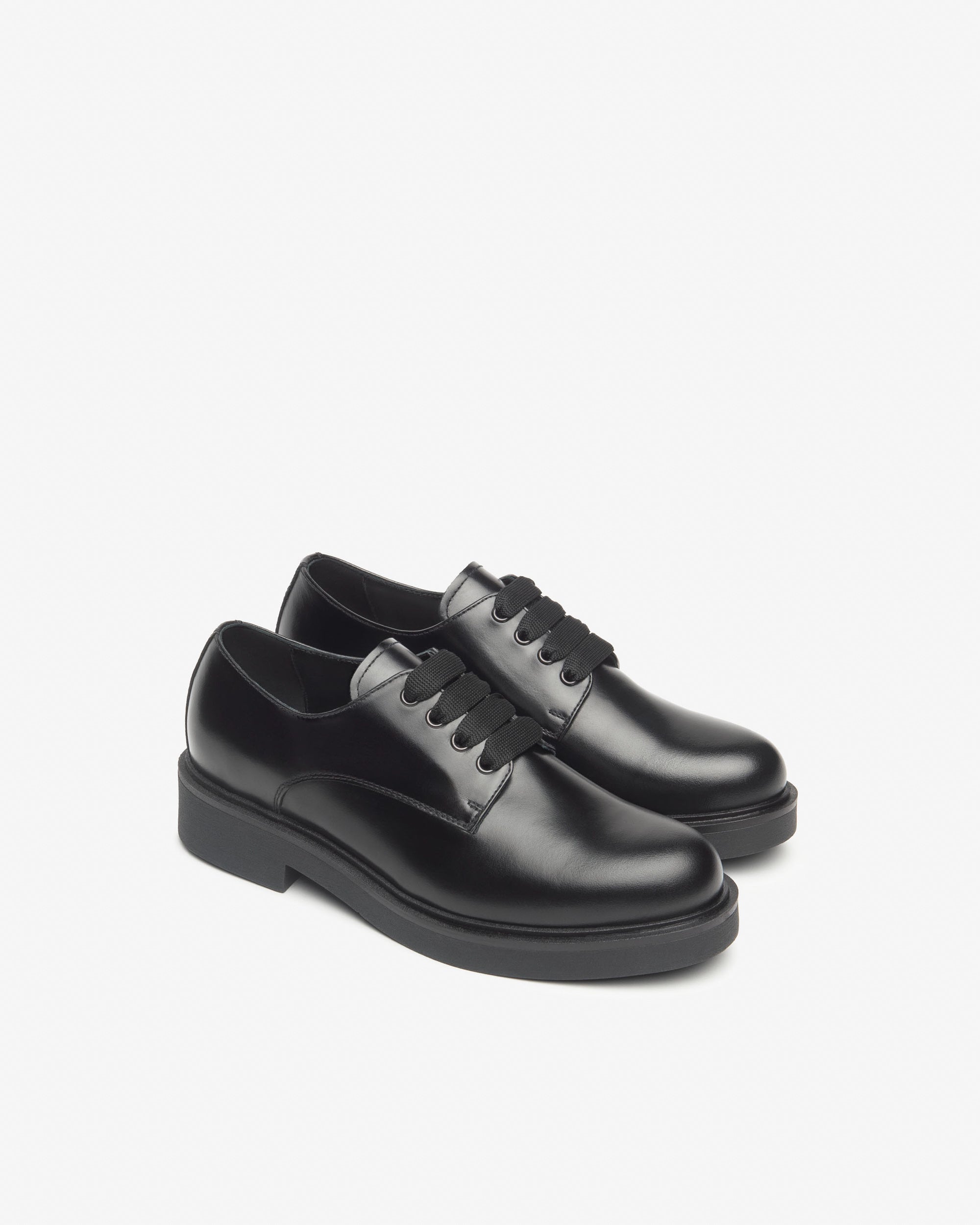 NeroGiardini Derby Femme Cuir Chaussure Lacets 35 mm