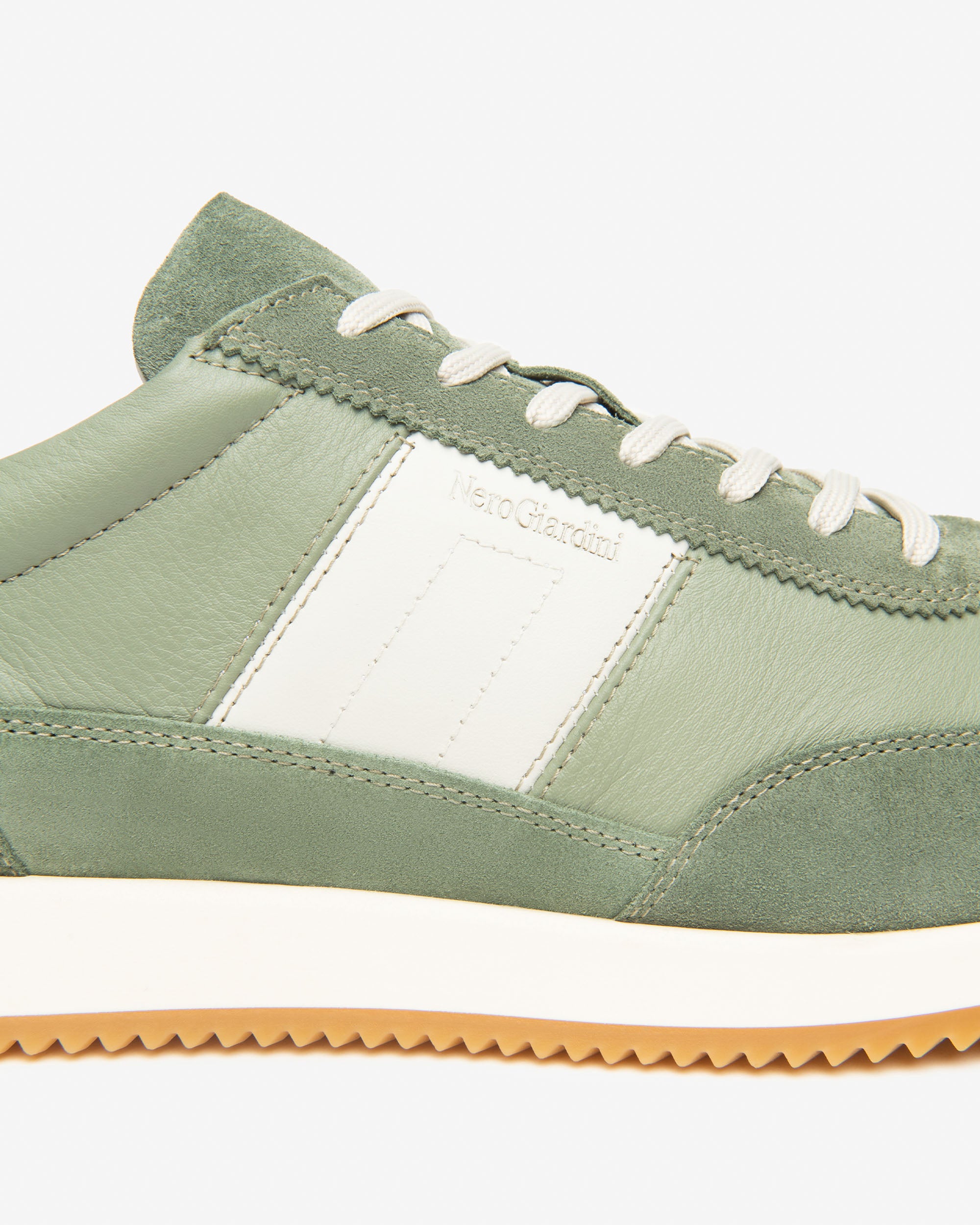 NeroGiardini Sneakers Homme Cuir Velours Ville