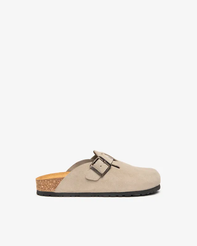 Nerogiardini Mules cuir velours femme été
