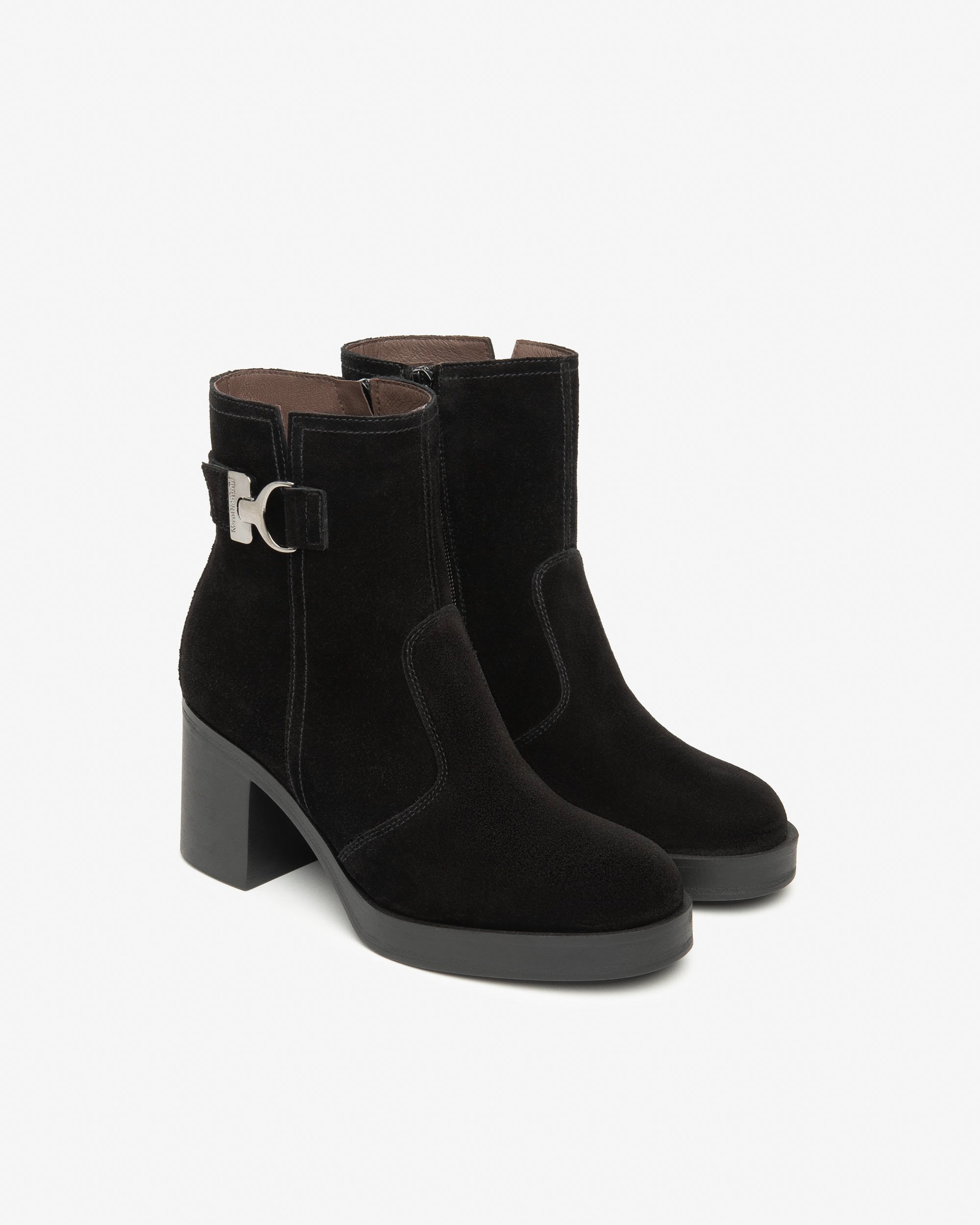 NeroGiardini Bottines Femme Cuir Velours 35-41 Automne