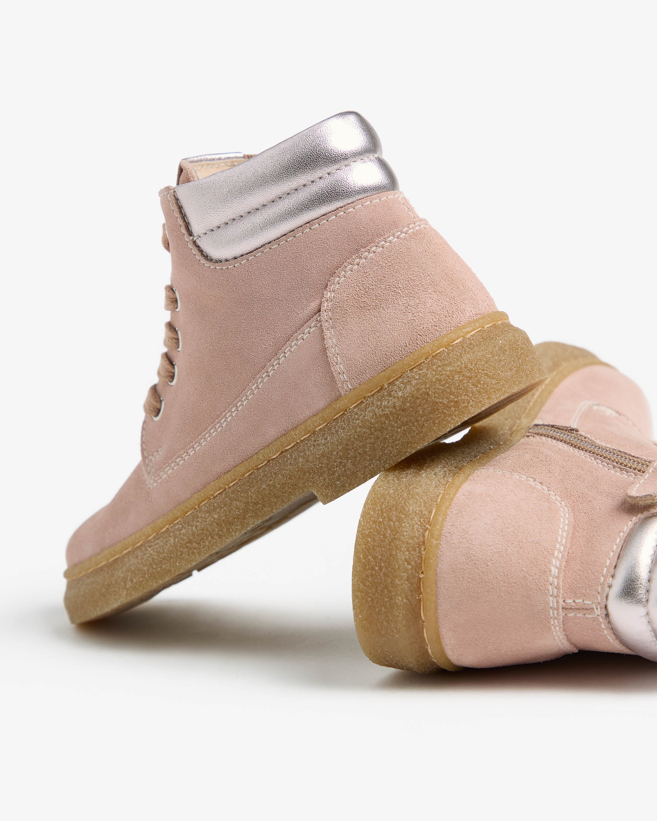 NeroGiardini Bottines Junior Fille Cuir Velours 25-30