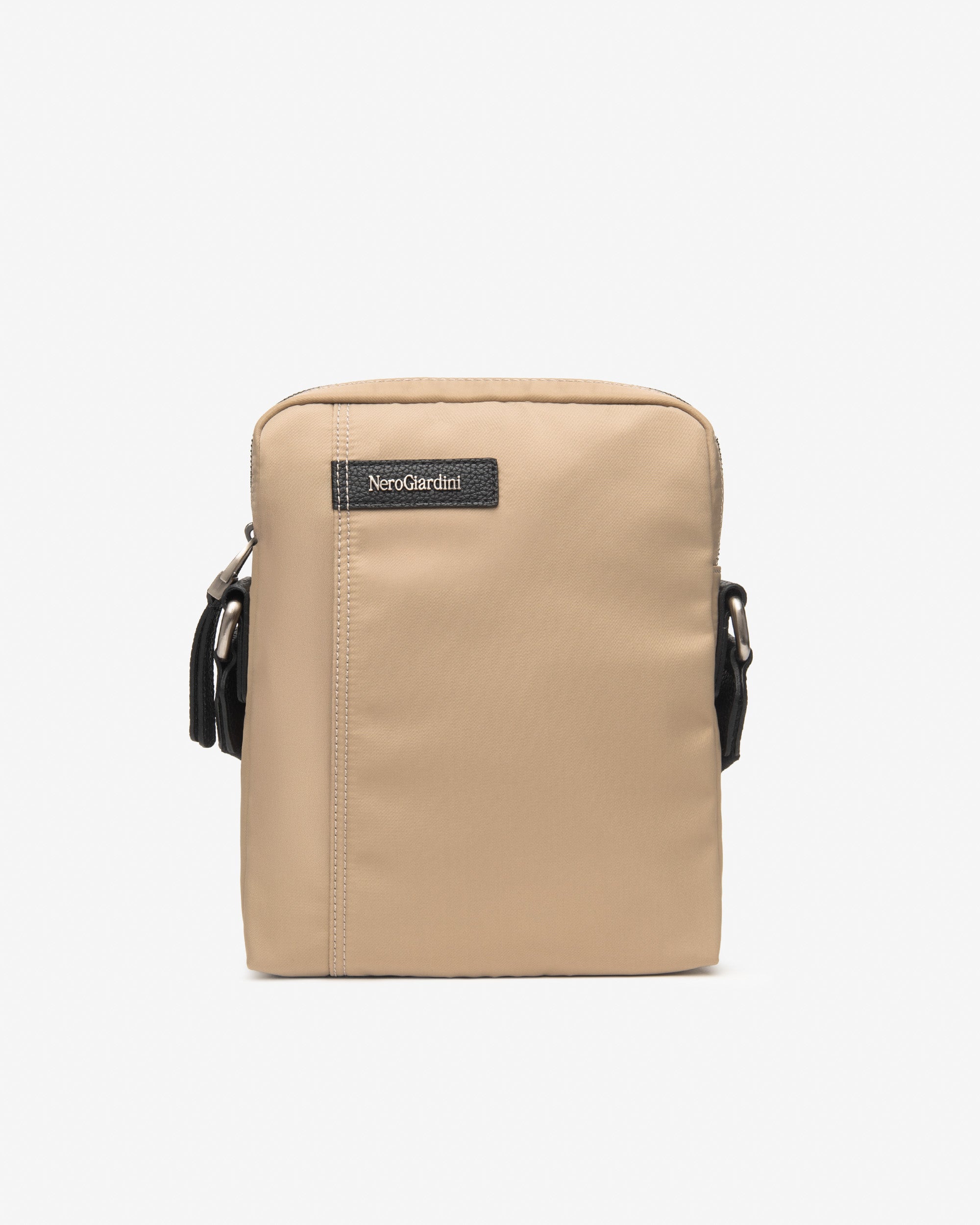 NeroGiardini Sacoche homme matière technique made in Italy