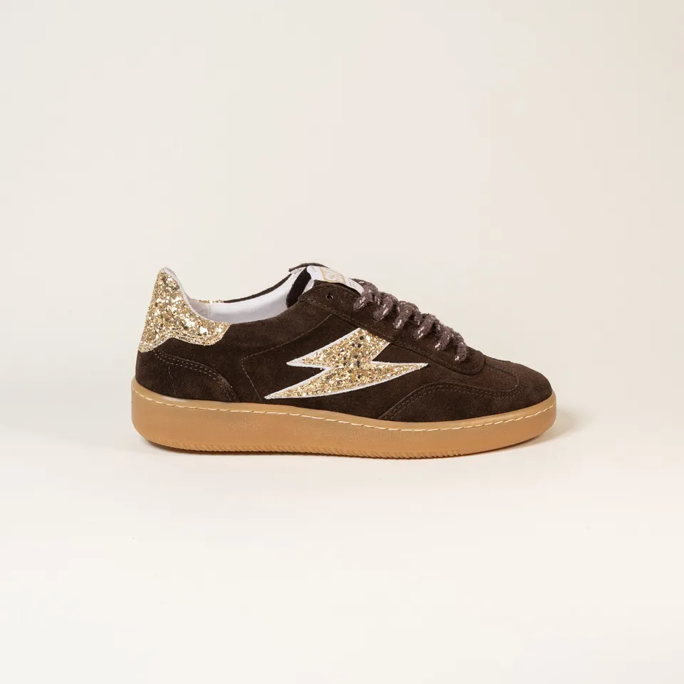 Semerdjian Lee E433 baskets marron or daim