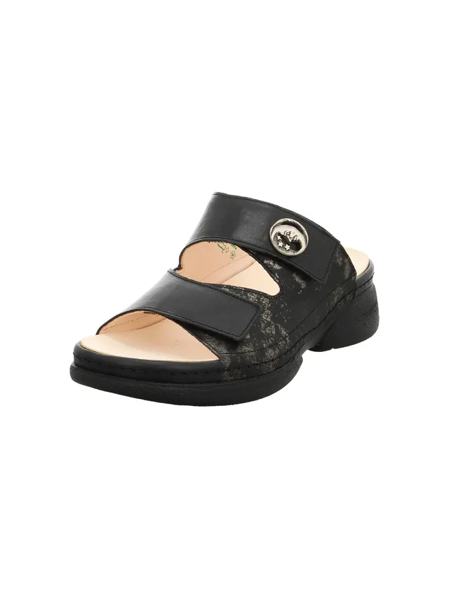 Think Cambio sabot cuir taupe combi 3000 confort