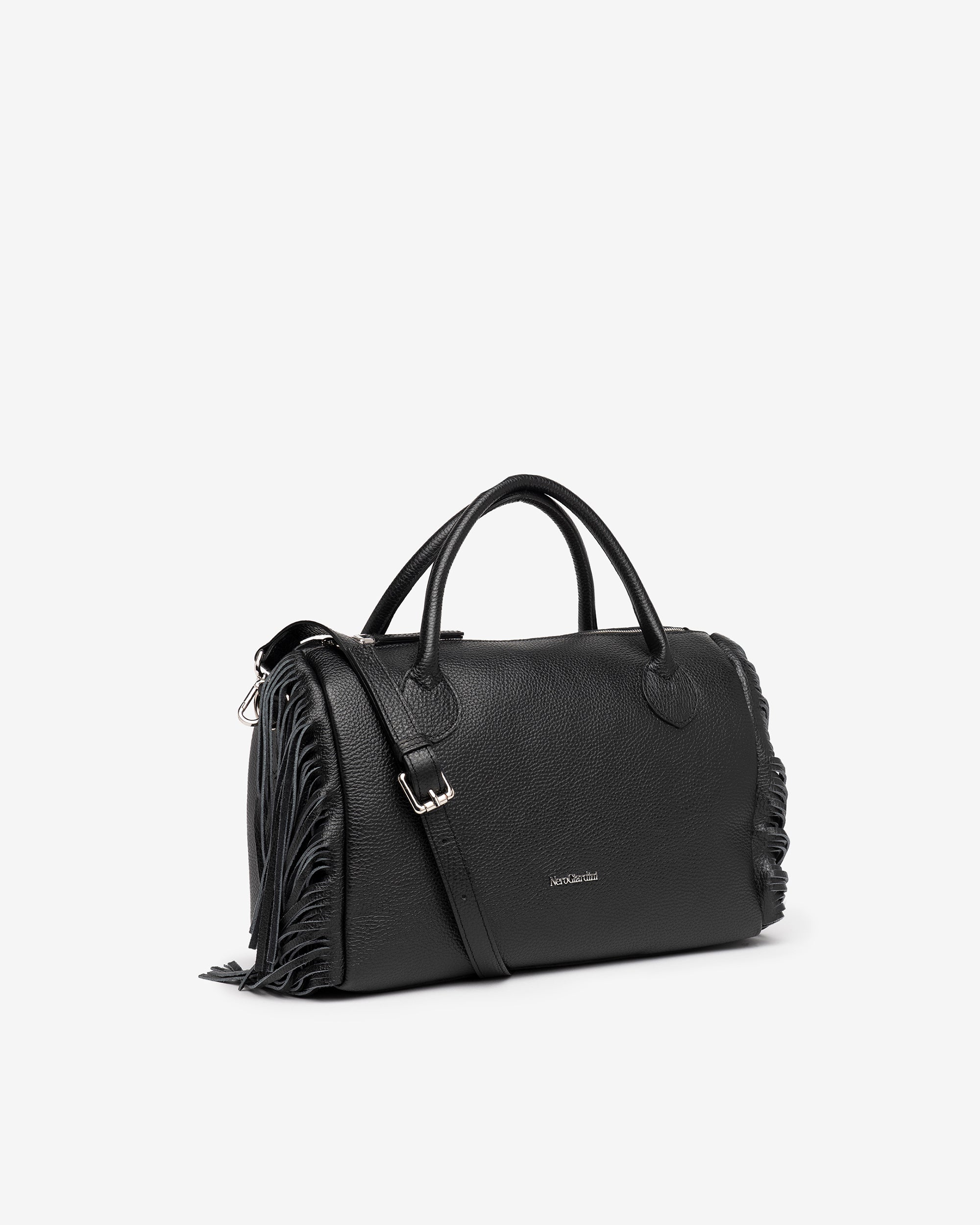 NeroGiardini Sac Main Femme en Cuir Italien PZ