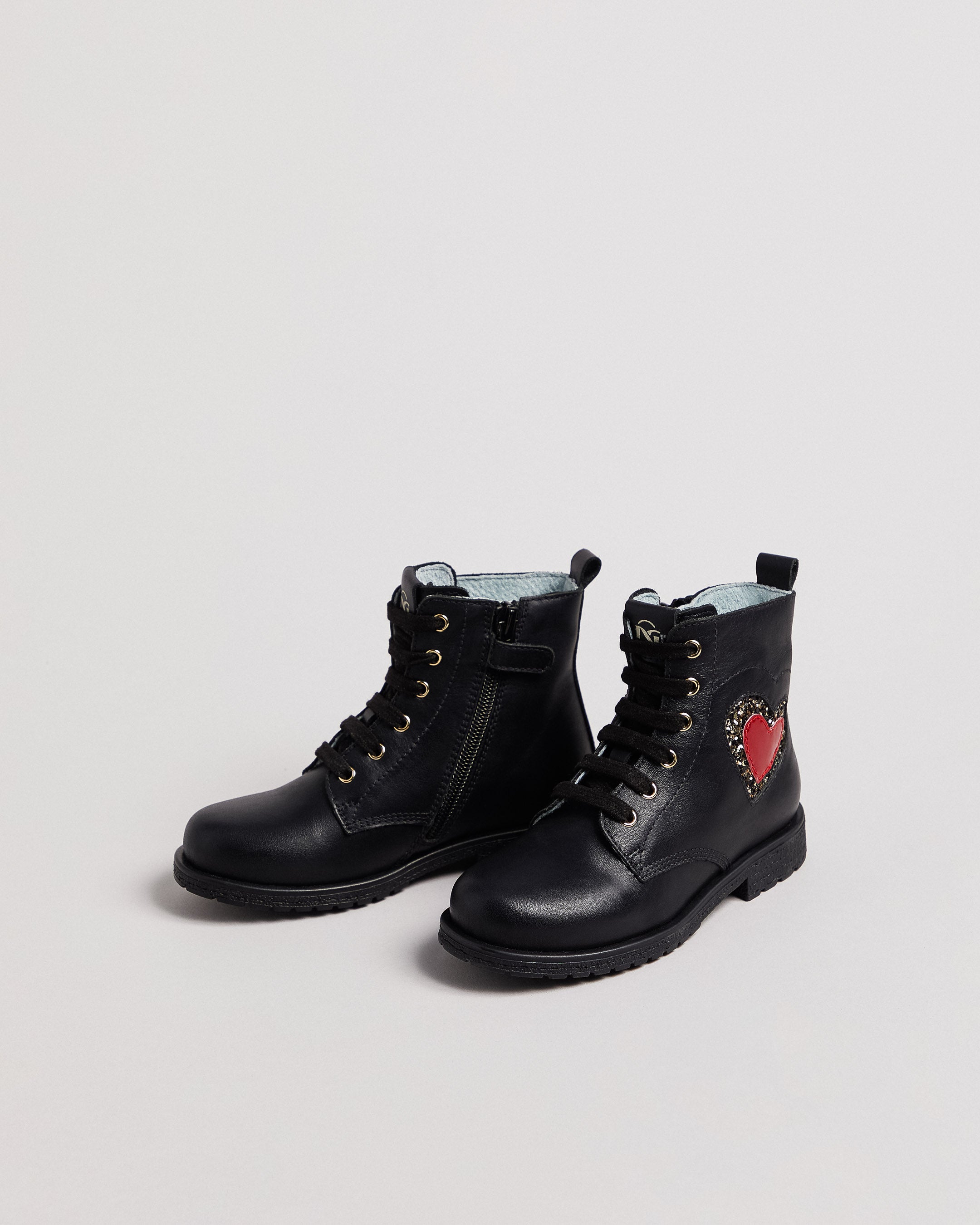 NeroGiardini Bottines Motardes Junior Bottines Fille Cuir 28
