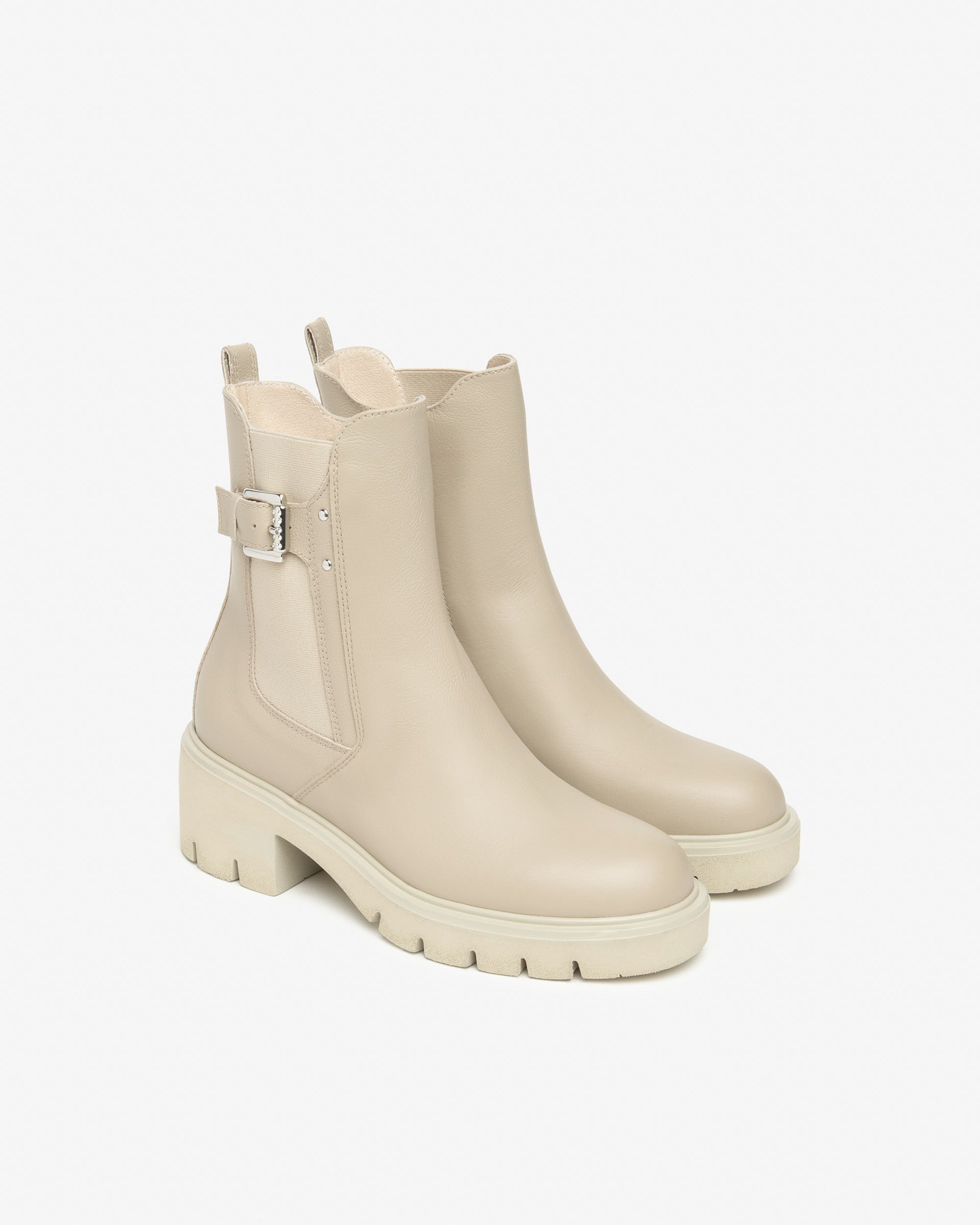 NeroGiardini Bottines Chelsea Femme Cuir DryGo