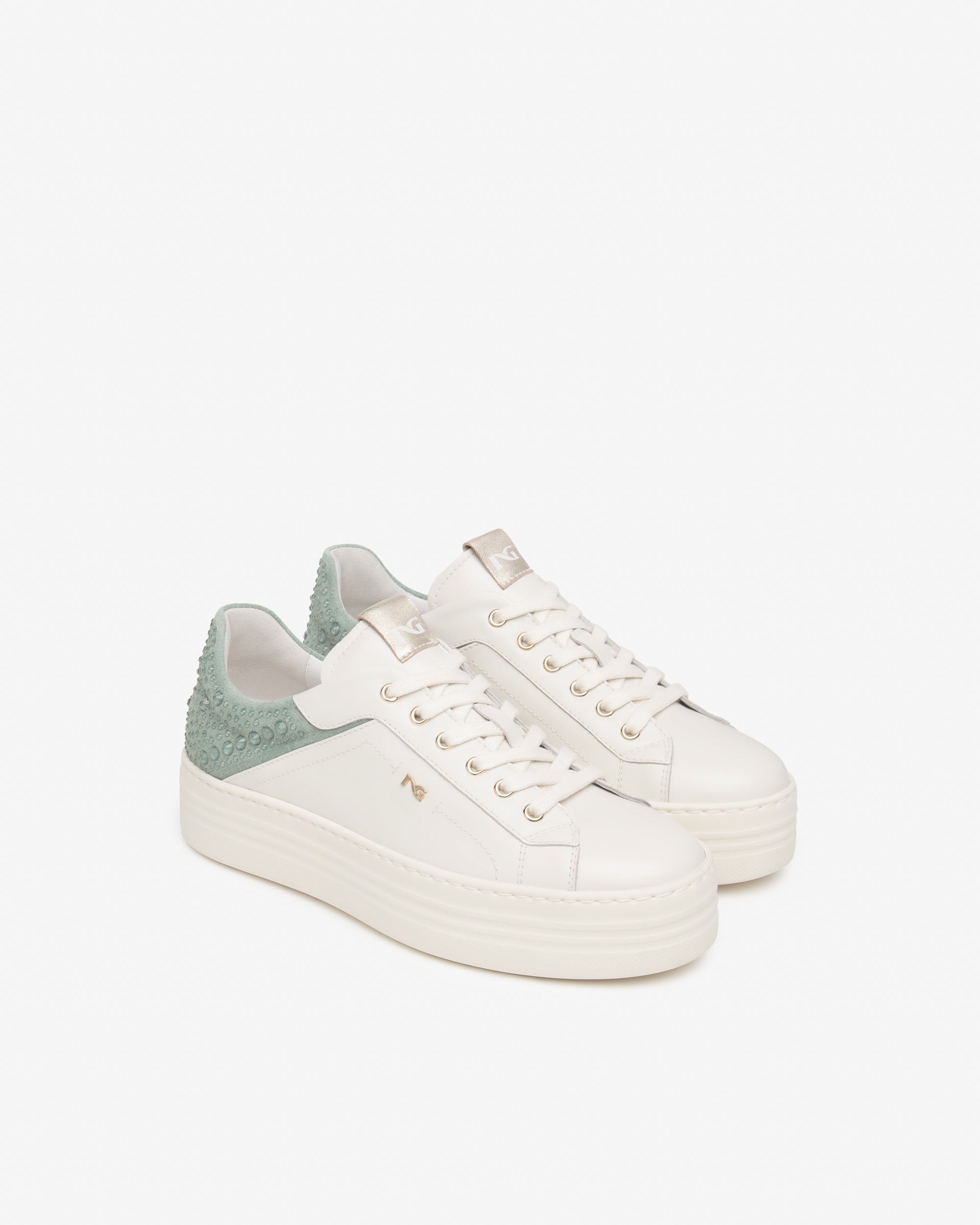 NeroGiardini Sneakers Femme Cuir Velours Memory 35-41