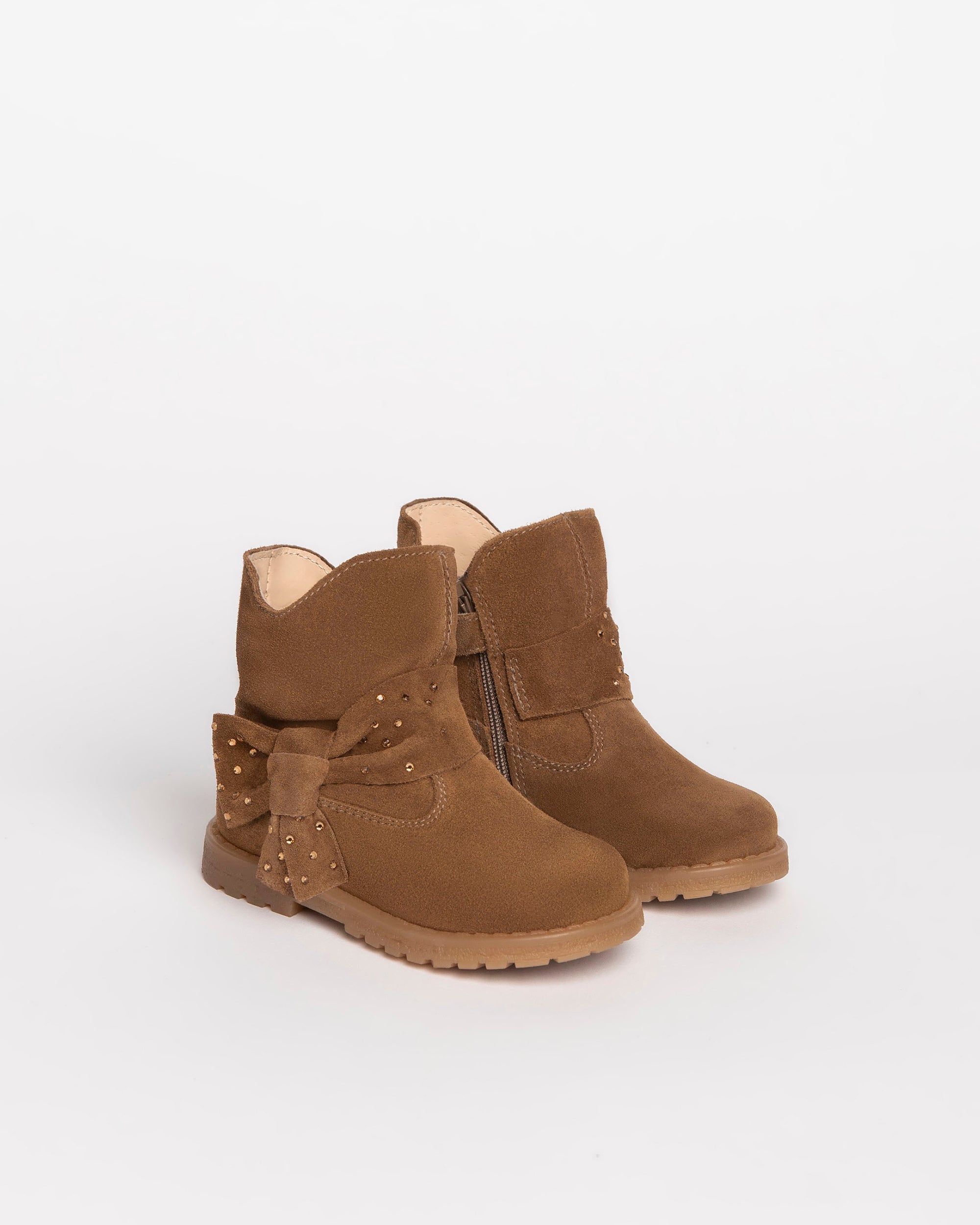 NeroGiardini Bottines Baby fille cuir velours 19-24