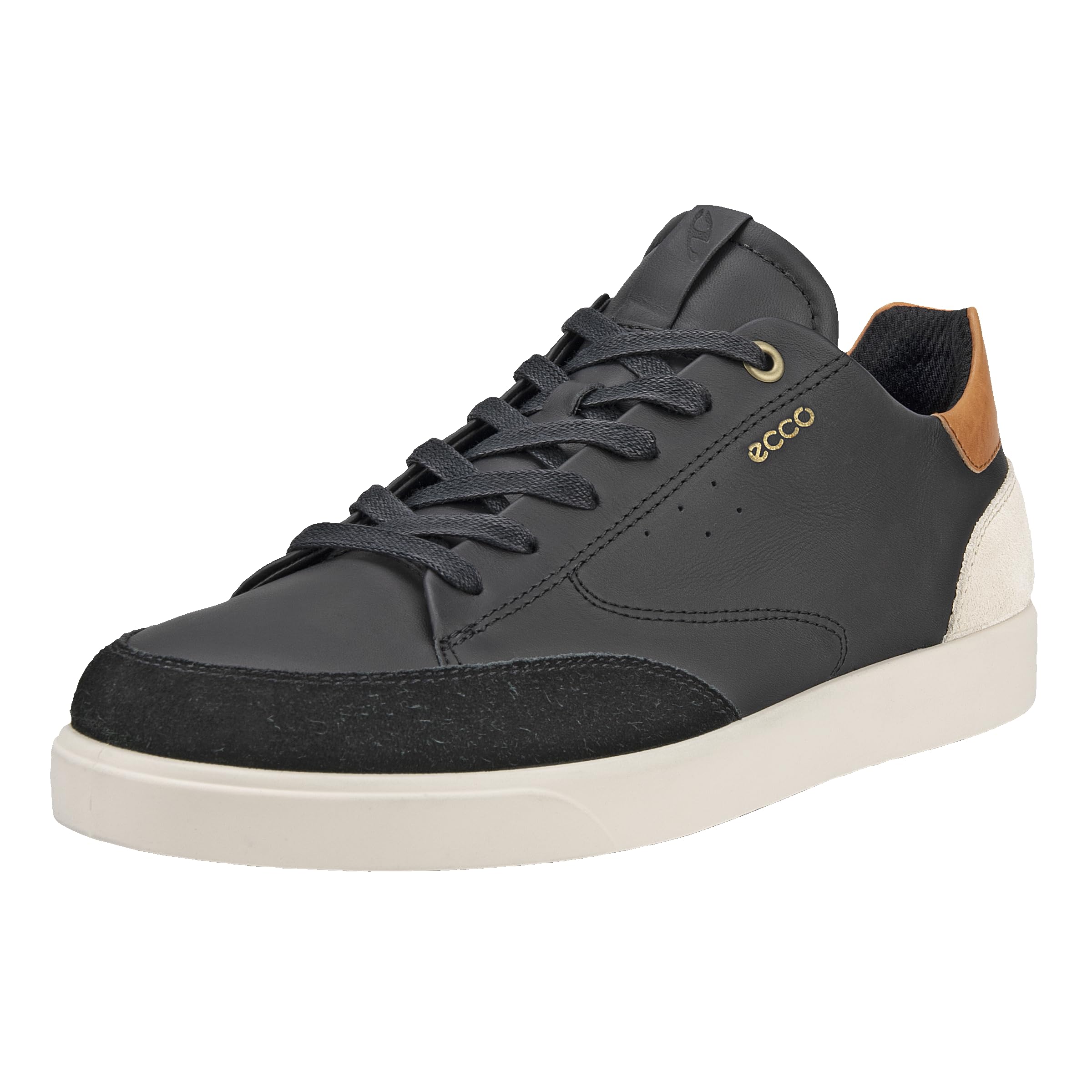 ECCO Street Lite sneakers femme black limestone cuir souple