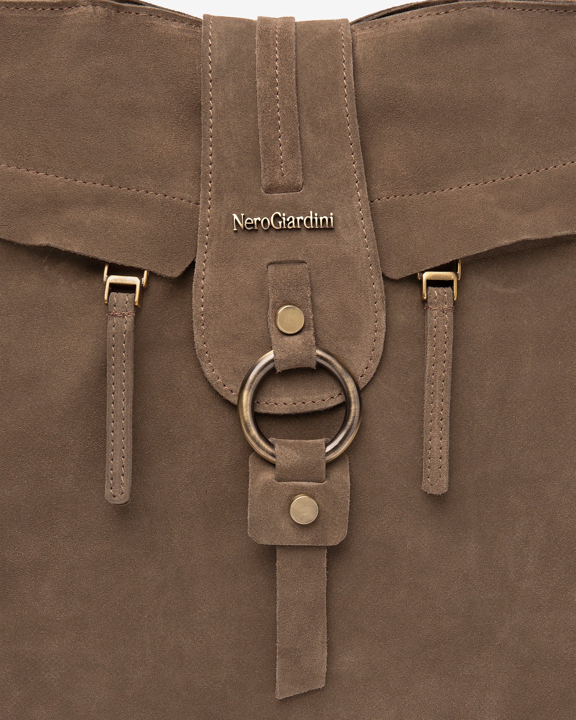 NeroGiardini Sacs Cabas Femme en Cuir Velours PZ Italie