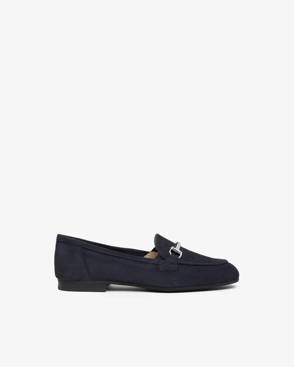 NEROGIARDINI Mocassins Femme Suède Cuir Velours Pointure 38