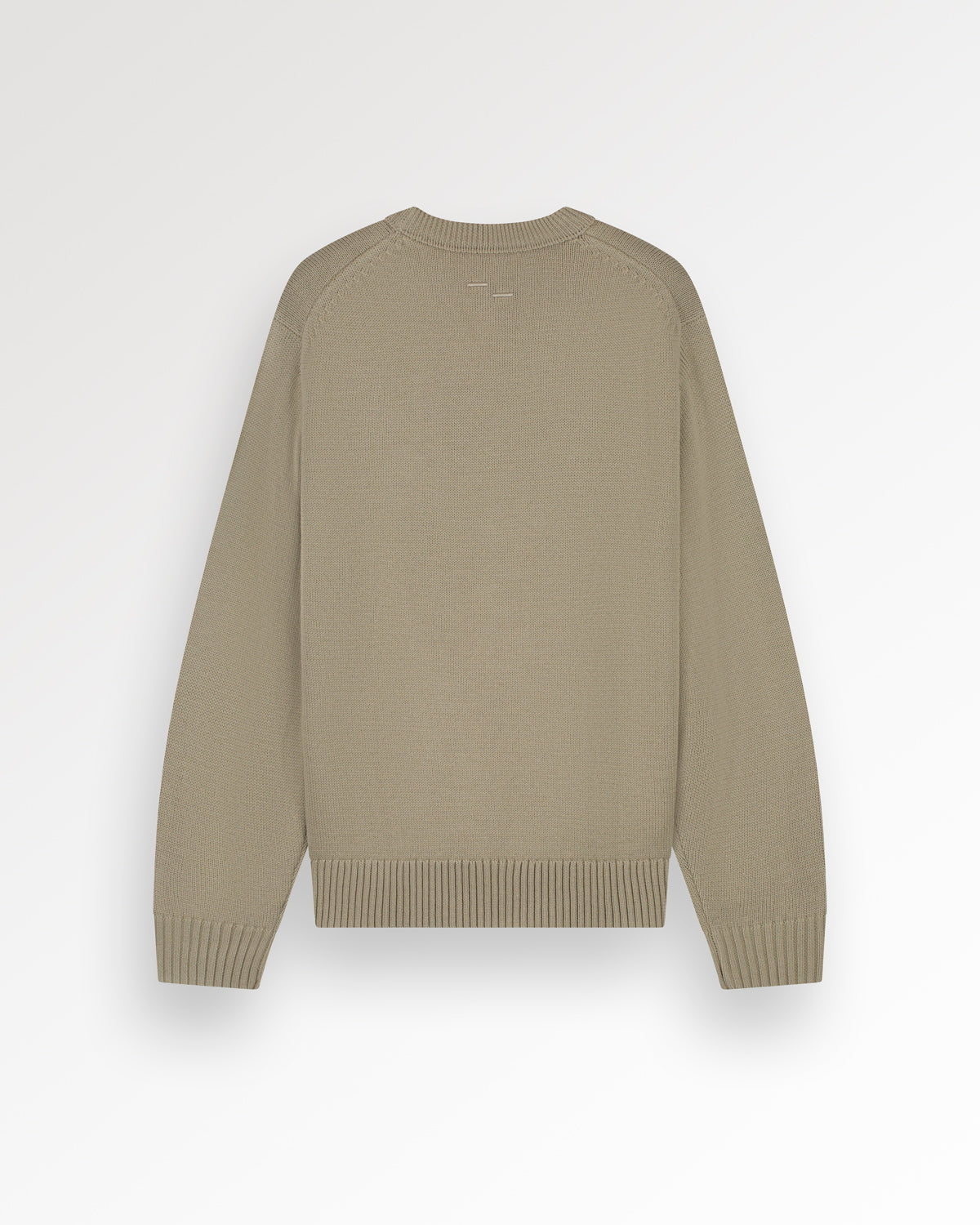 Filling Pieces Knit Sweater Knot pull maille fine latte