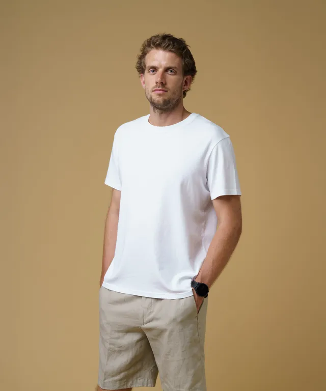 JAK T-Shirt 01 t-shirt homme blanc coton bio