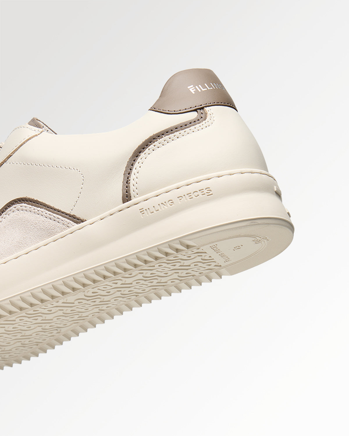 Filling Pieces Mondo Stack Nappa Off White sneaker écru