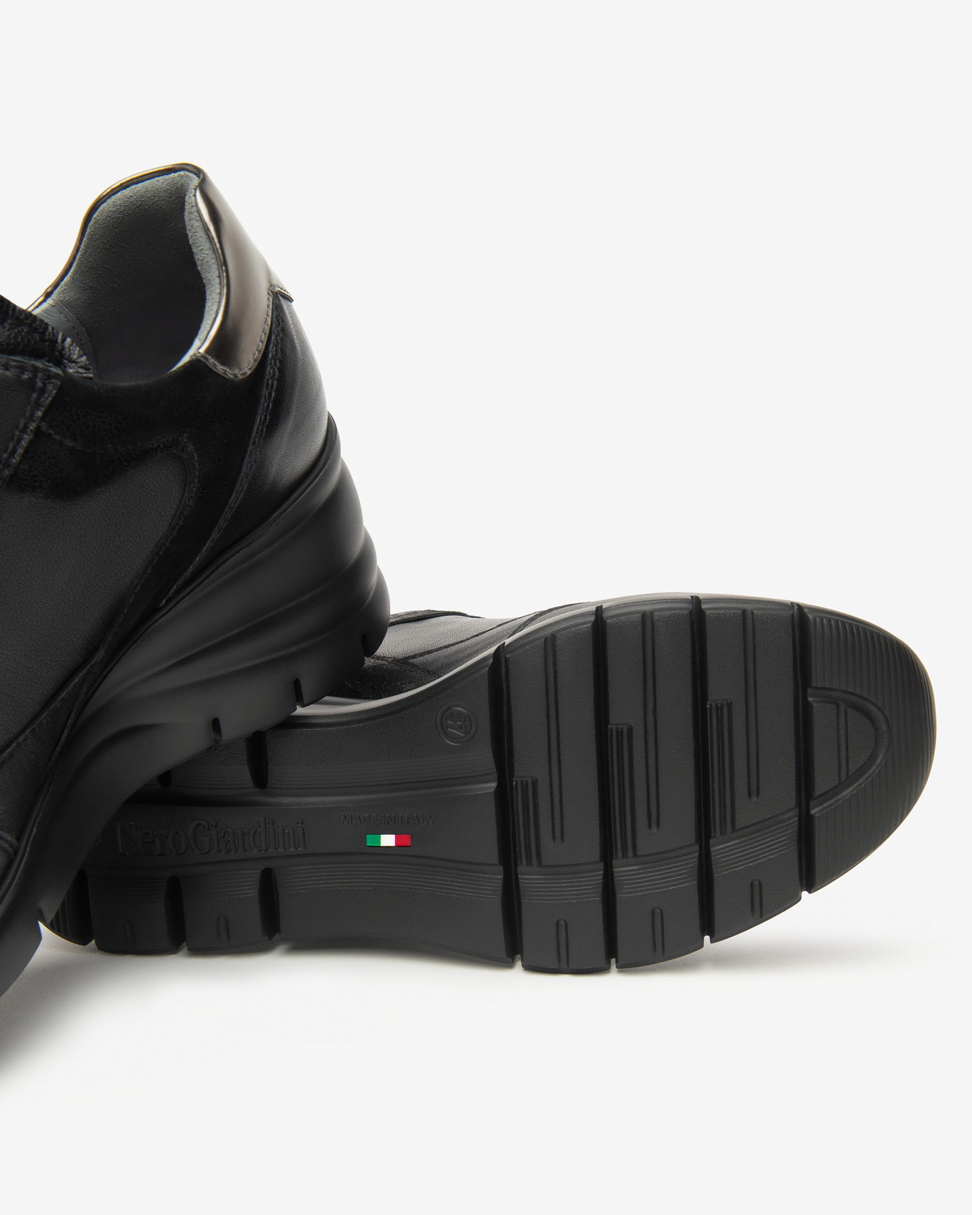 NeroGiardini Sneakers Femme Cuir DryGo Memory Confort