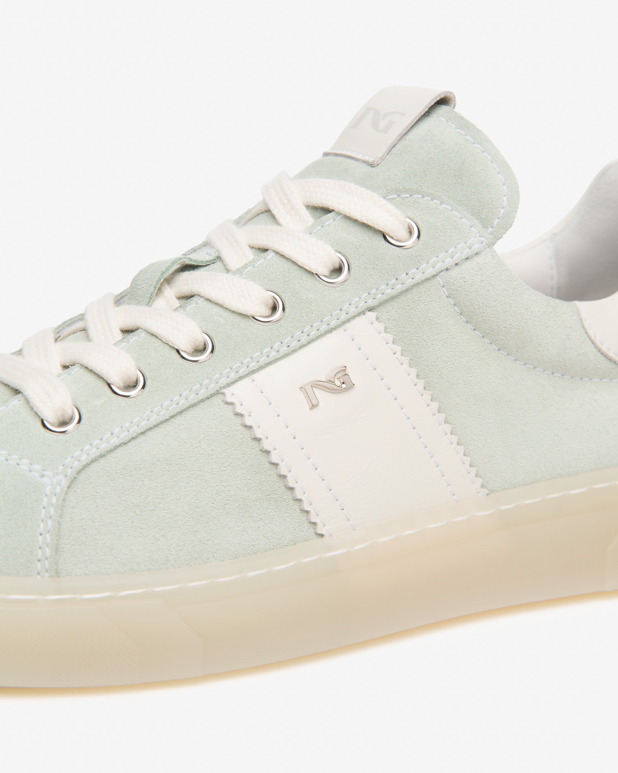 NeroGiardini Sneakers Femme Velours Cuir Printemps