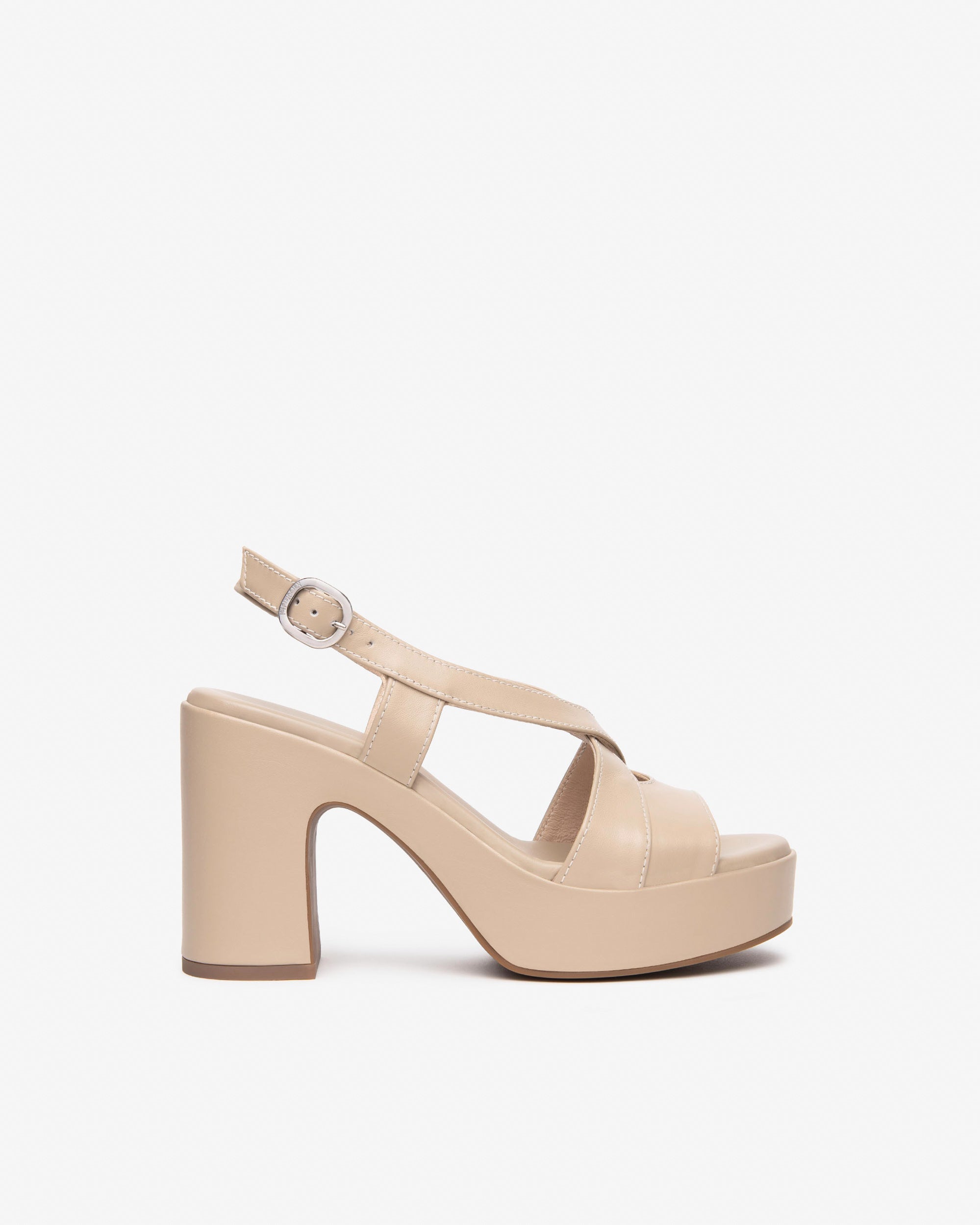 Nerogiardini Sandales Femme Cuir Nu-pieds Été