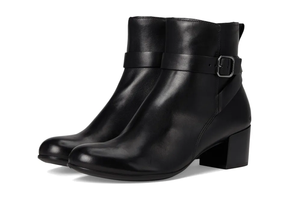 ECCO Dress Classic 35 Boots cuir noir talon 35 EU