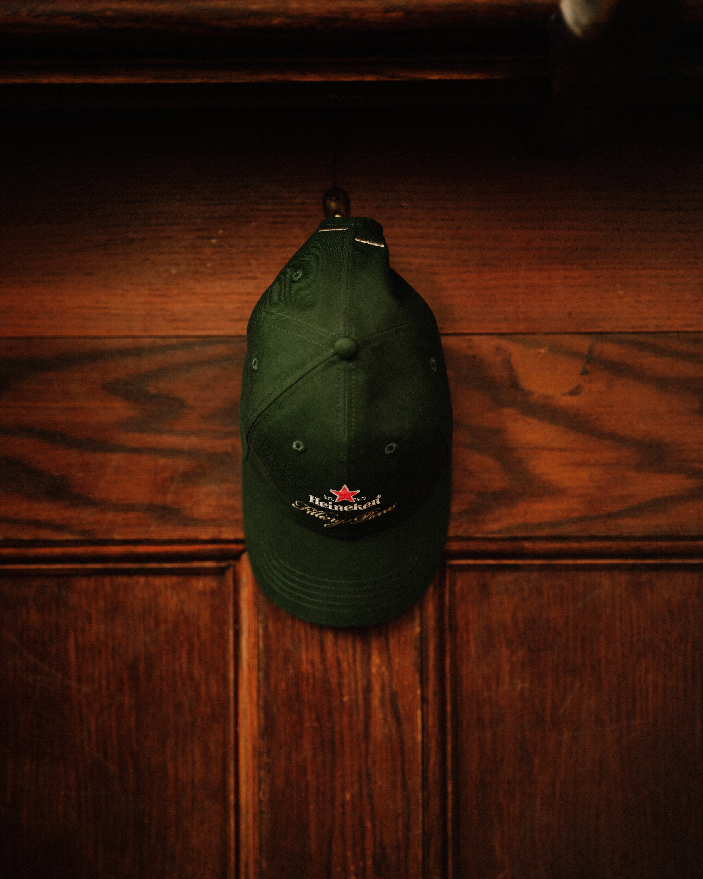 Filling Pieces Heineken casquette verte coton bio