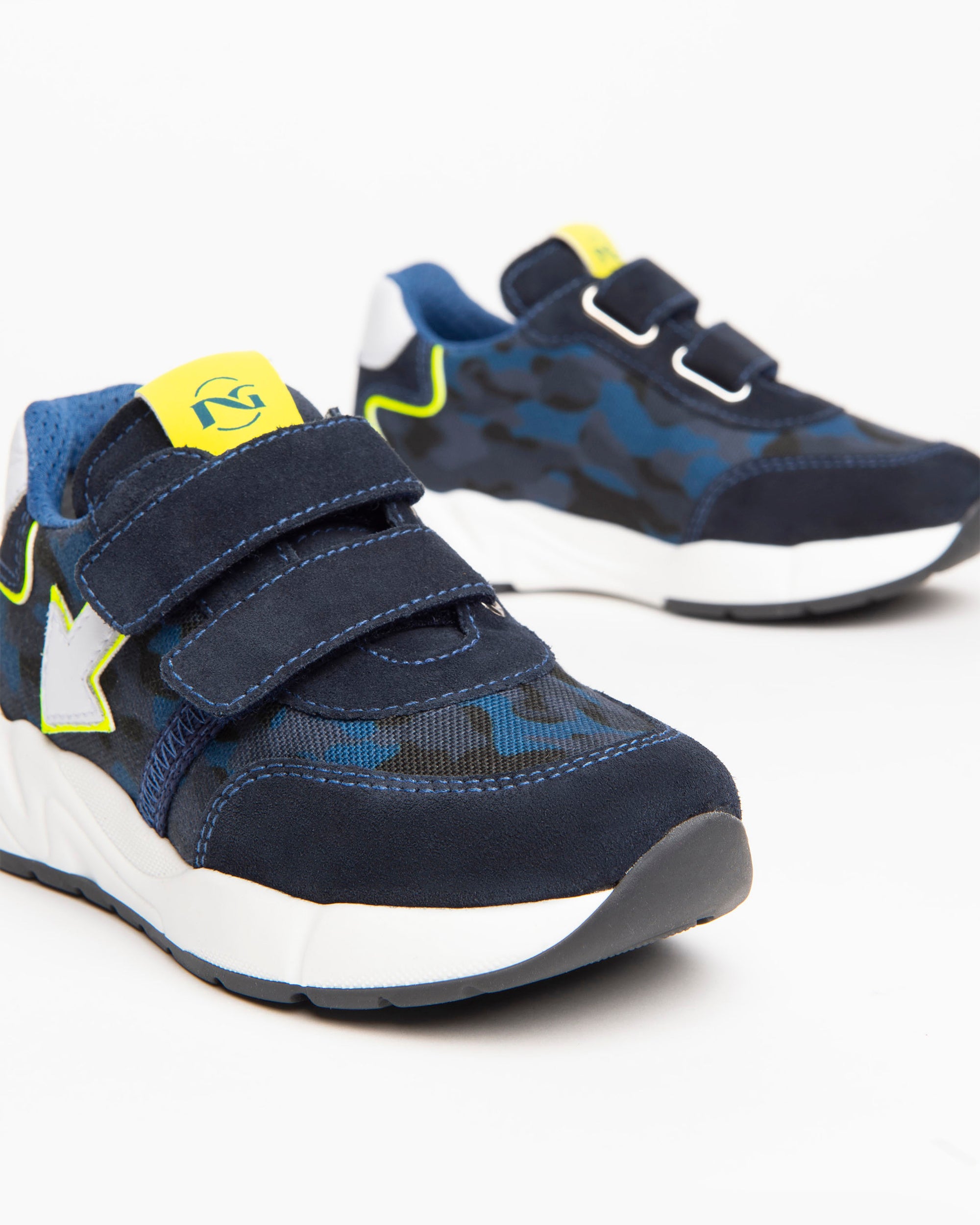 NeroGiardini Sneakers Kids Garçon Velours Camouflage 29