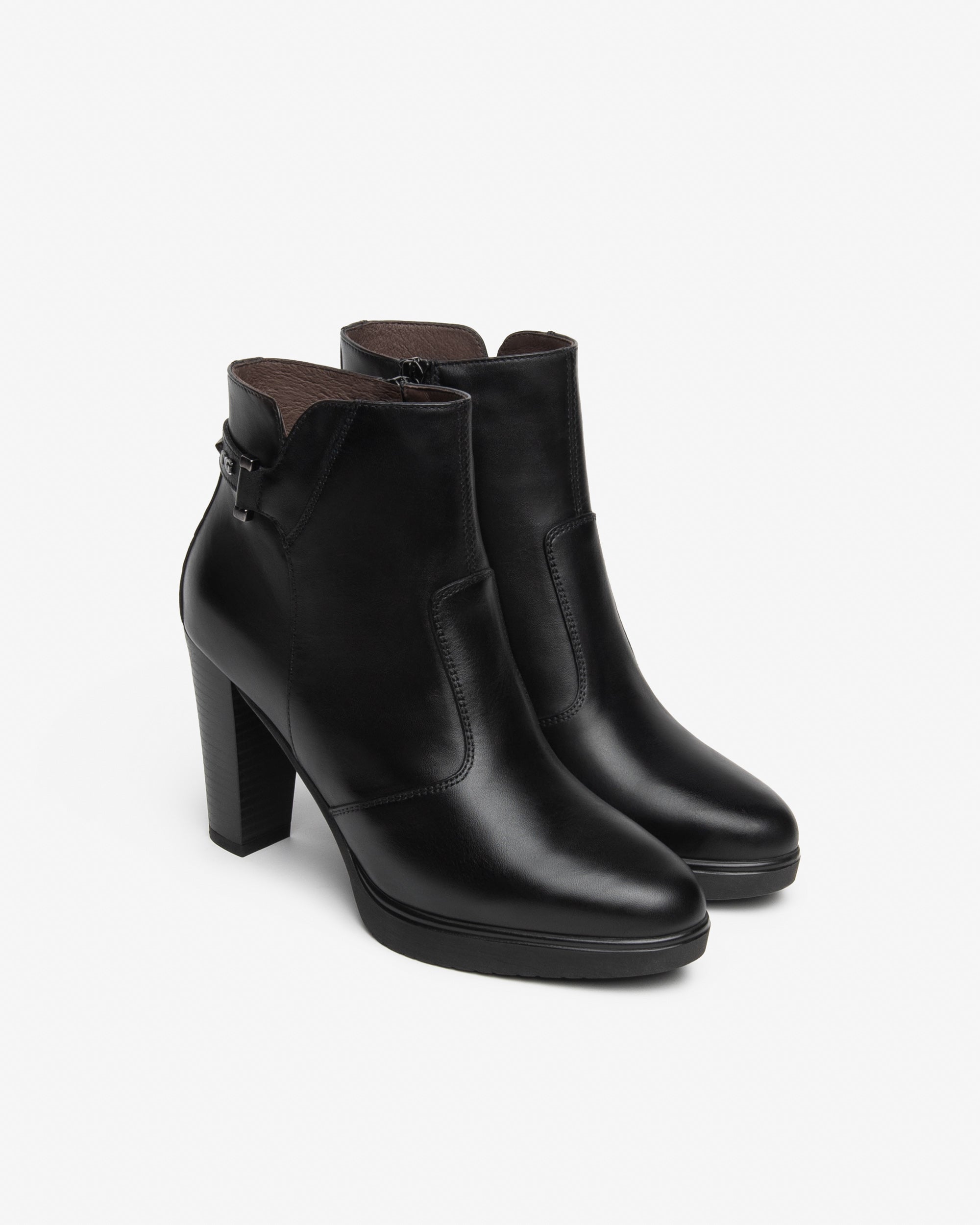 NeroGiardini Bottines bottines femme cuir talon 95mm 38