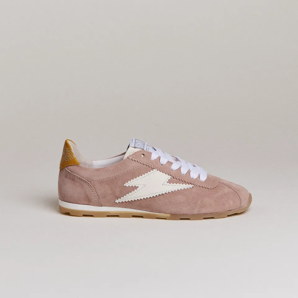 Semerdjian Cassie D462 baskets nude daim cuir
