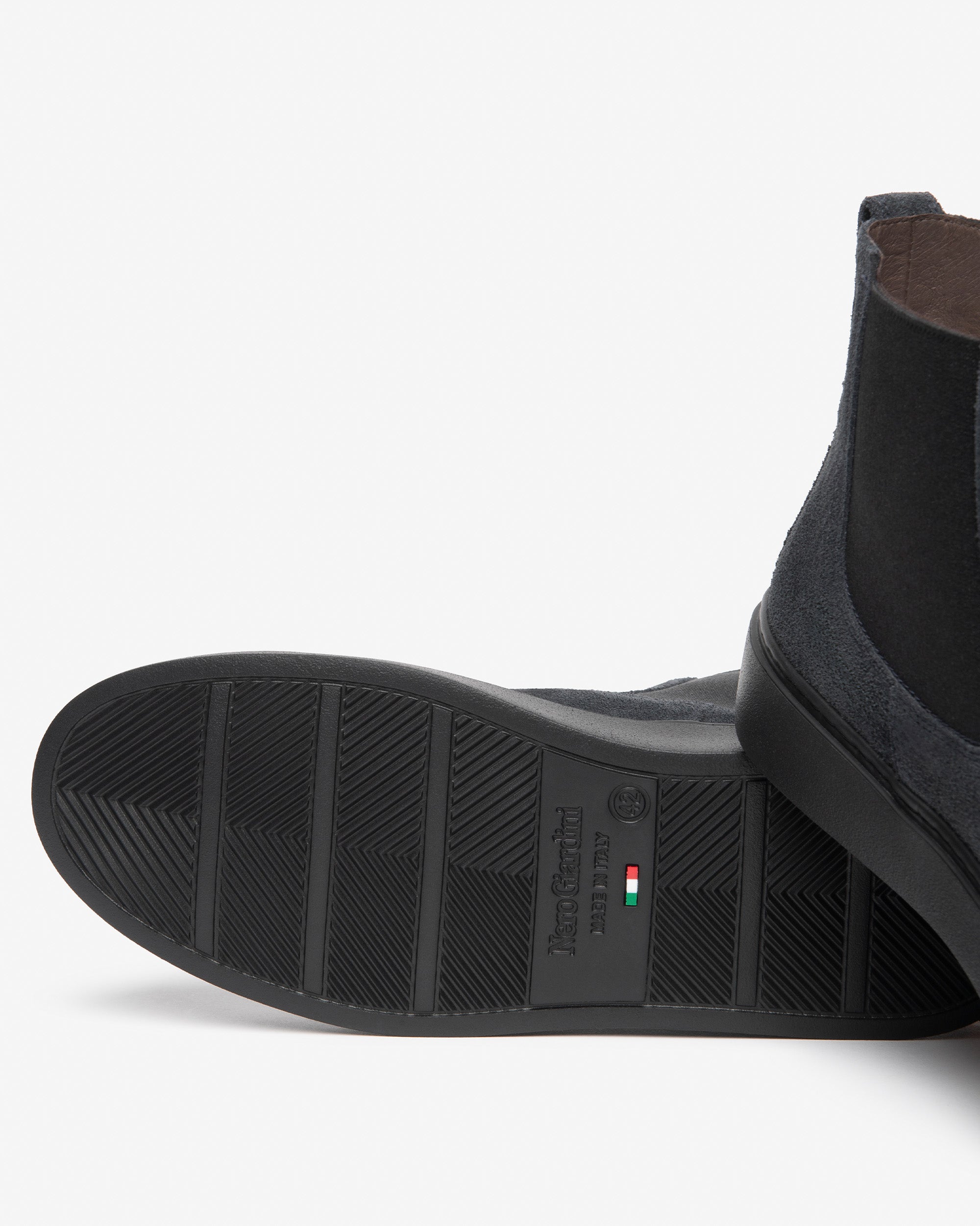 Nerogiardini Bottines Chelsea Homme Bottines Daim Souple