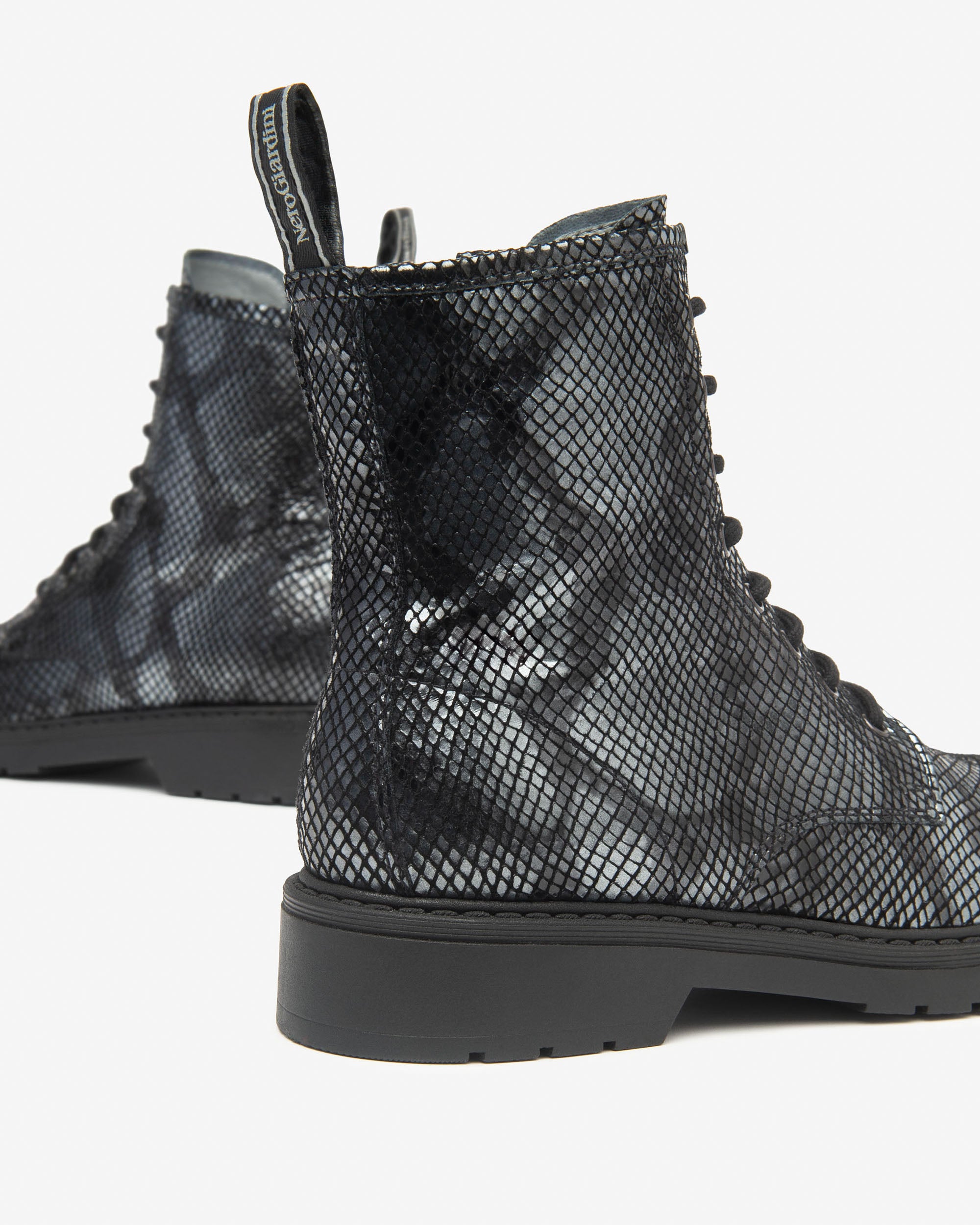 Nerogiardini Bottines motardes cuir femme 38 talon 30