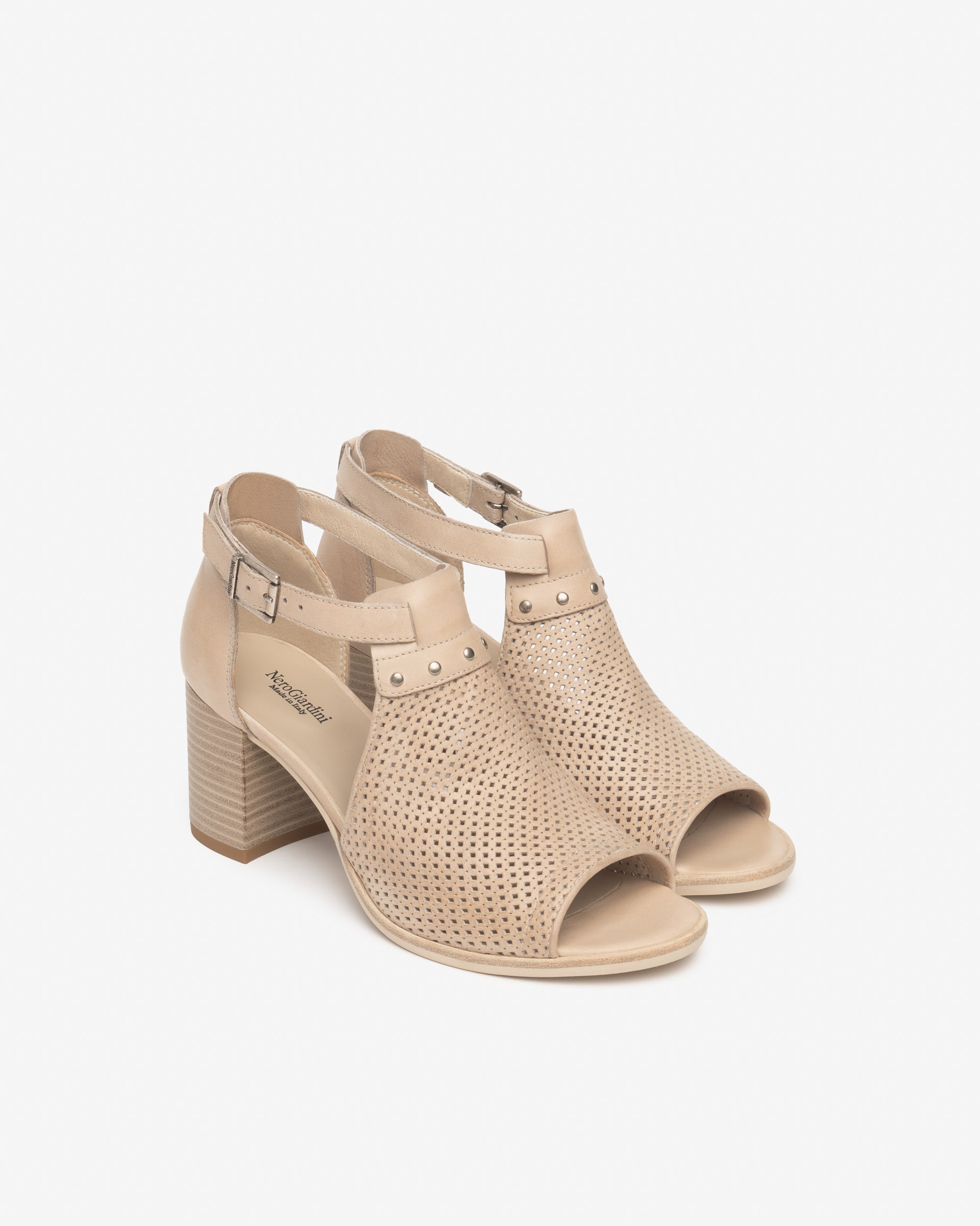 NeroGiardini Bottines Femme Cuir Italie Confort