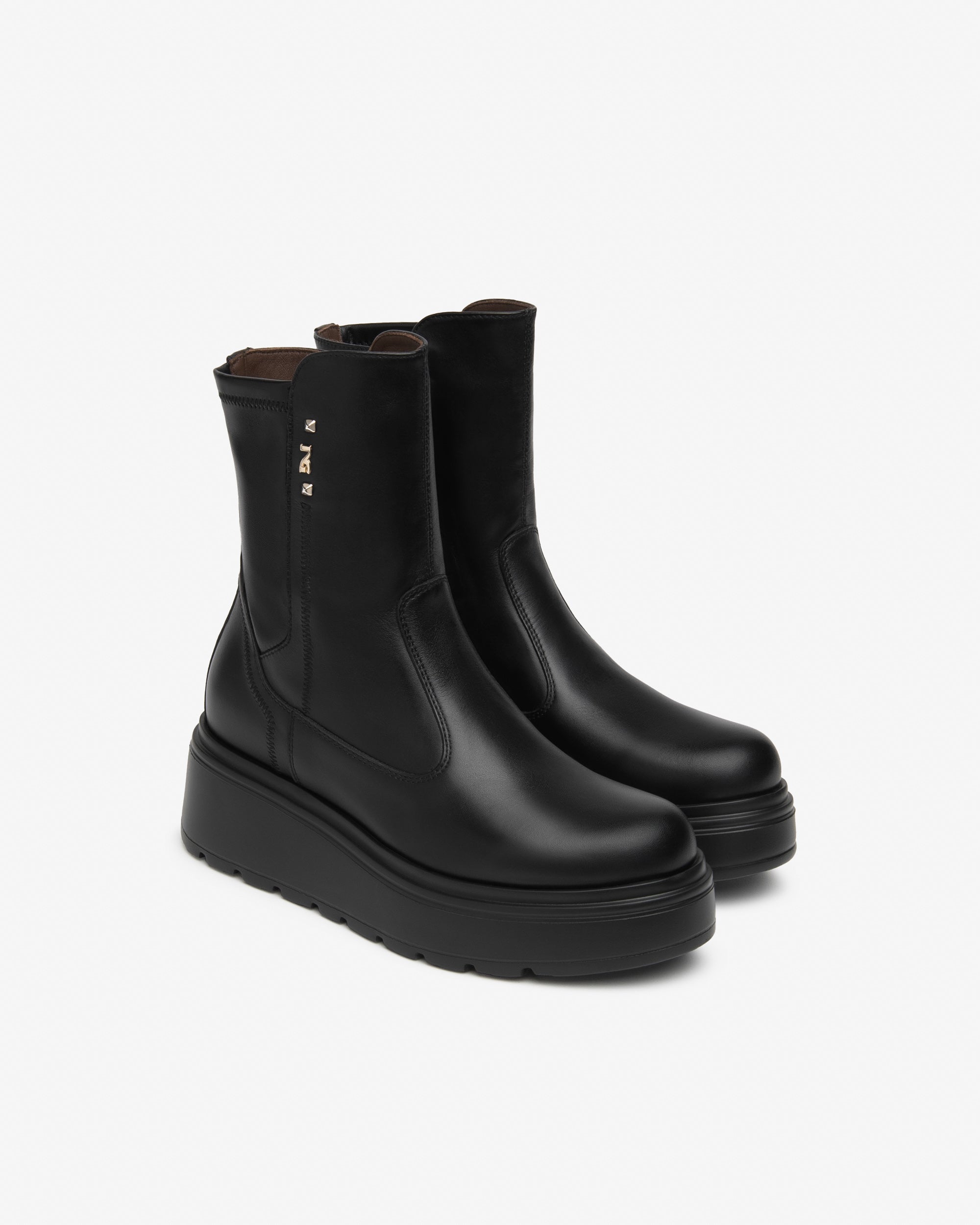 NeroGiardini Bottines bottines femme cuir plateforme 38