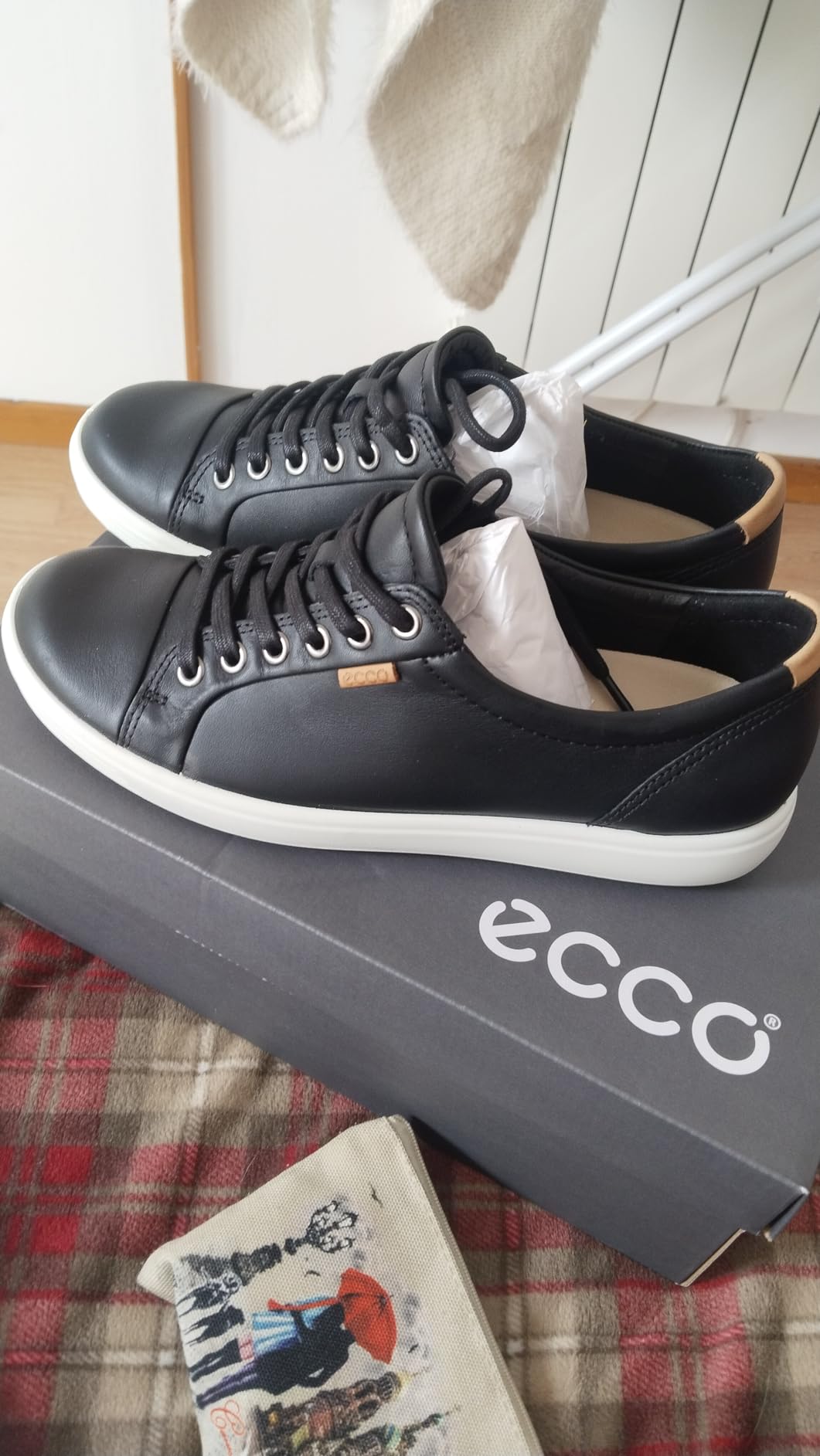 Ecco Soft 7 baskets femme Blanc 39 cuir confort
