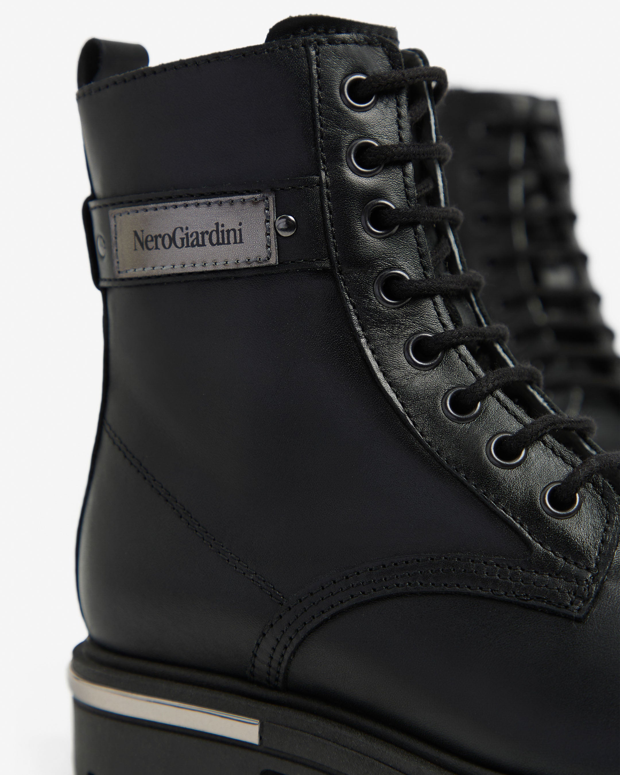 NeroGiardini Bottines Motardes Teen Fille Cuir 31