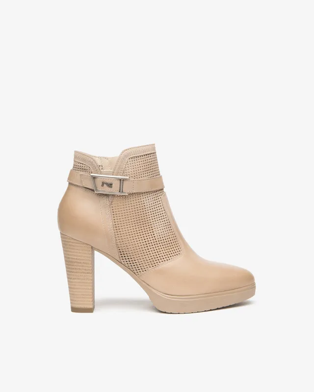 Nerogiardini Bottines Cuir Femme Made in Italy Bureau