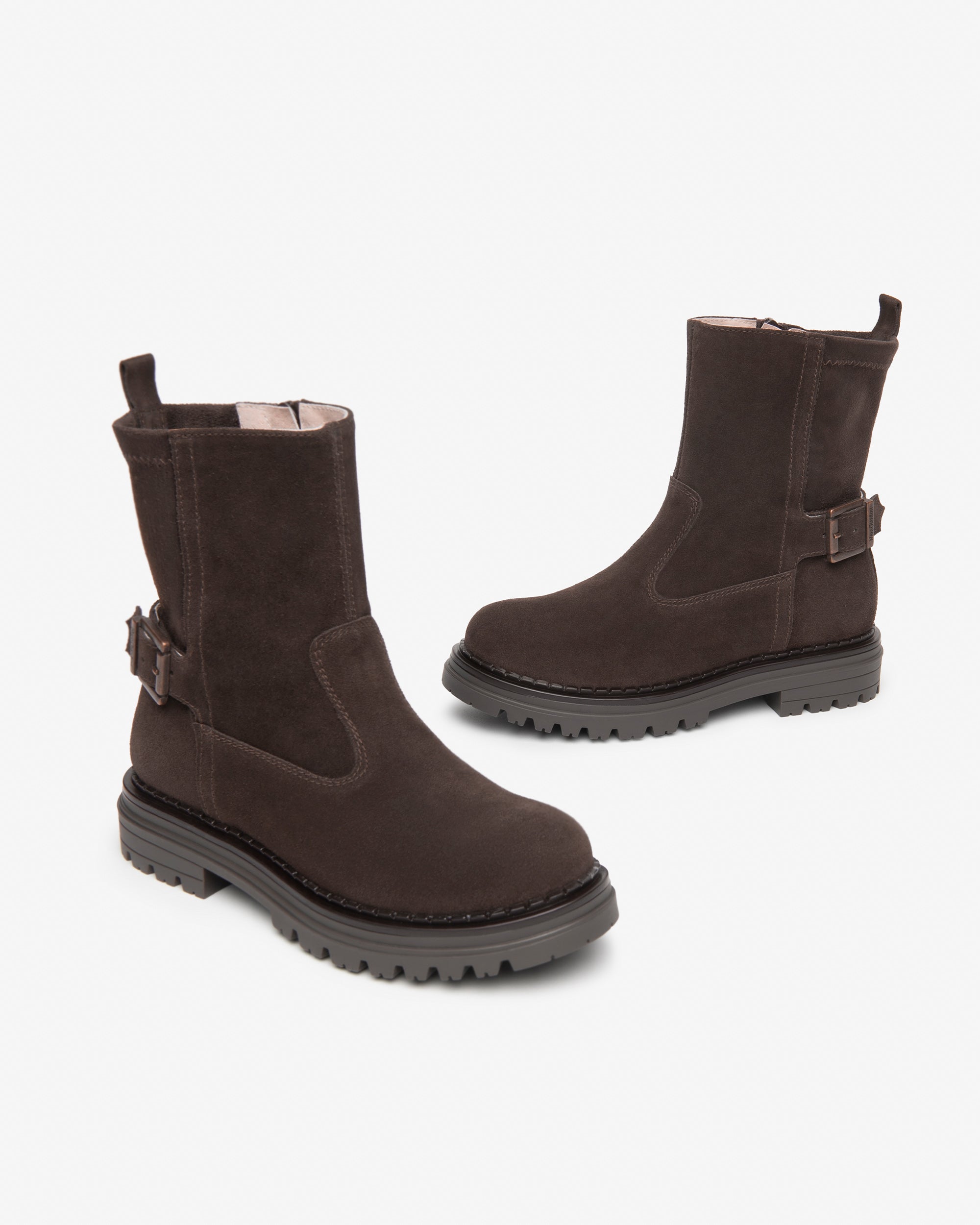 NeroGiardini Bottines teen fille daim boucle 34